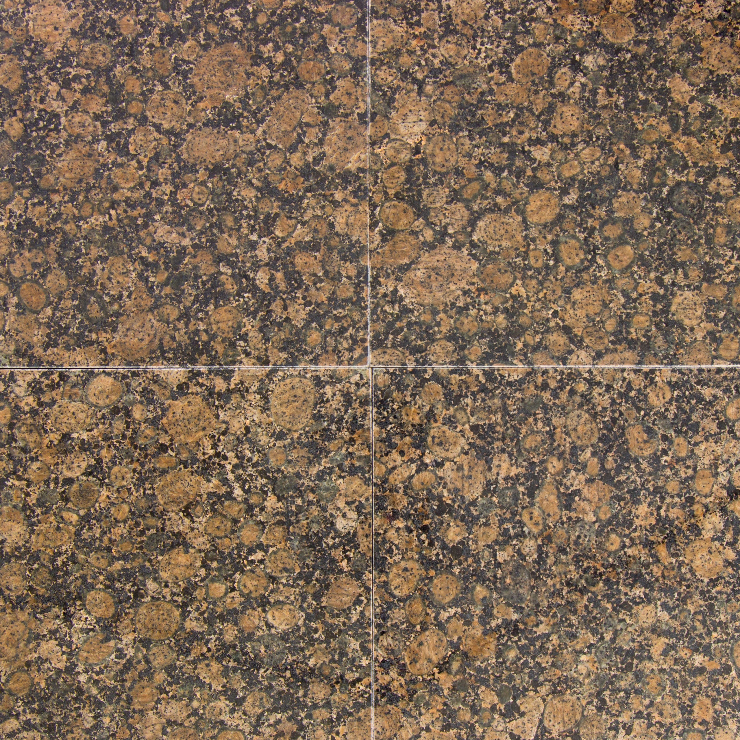 BALTIC BROWN: Granite Square Field Tile (12"x12"x3/8" | Polished)