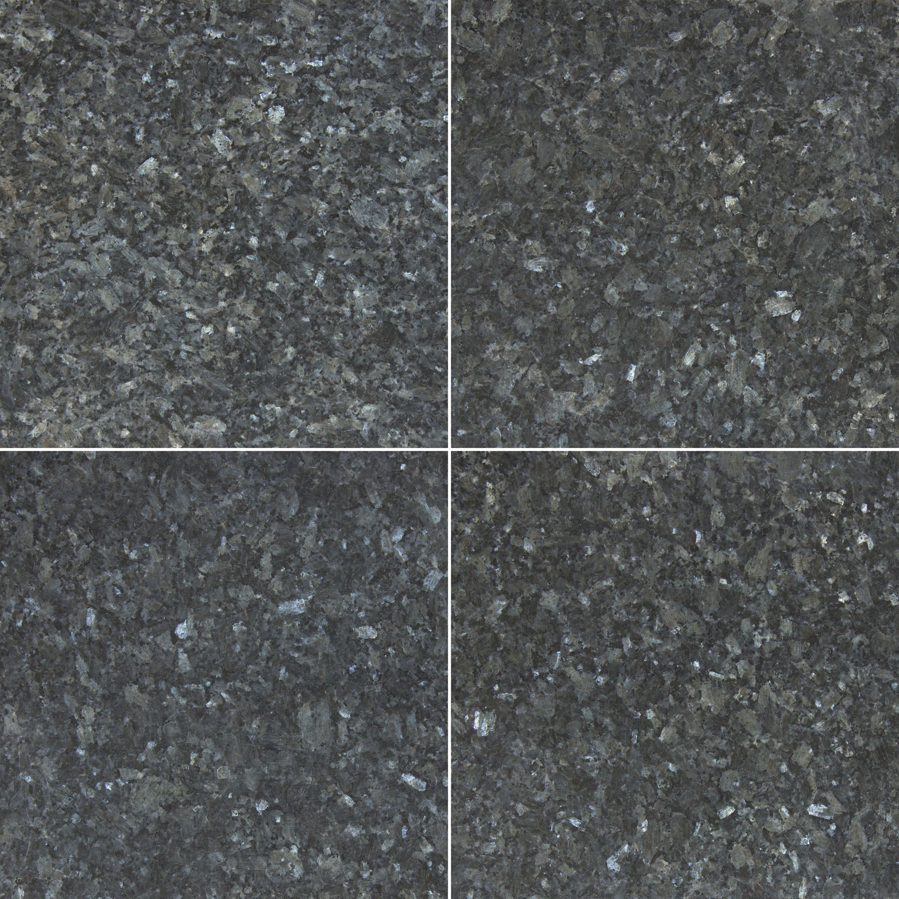 BLUE PEARL: Granite Square Field Tile (12"x12"x3/8" | Polished)