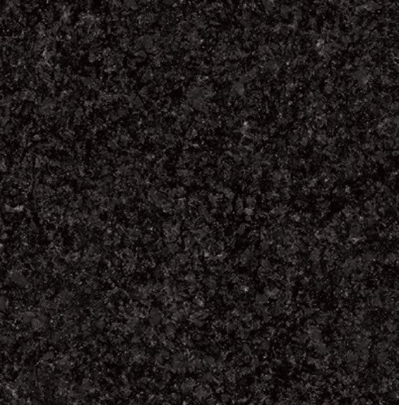 IMPALA BLACK: Granite Square Field Tile (12"x12"x3/8" | Polished)