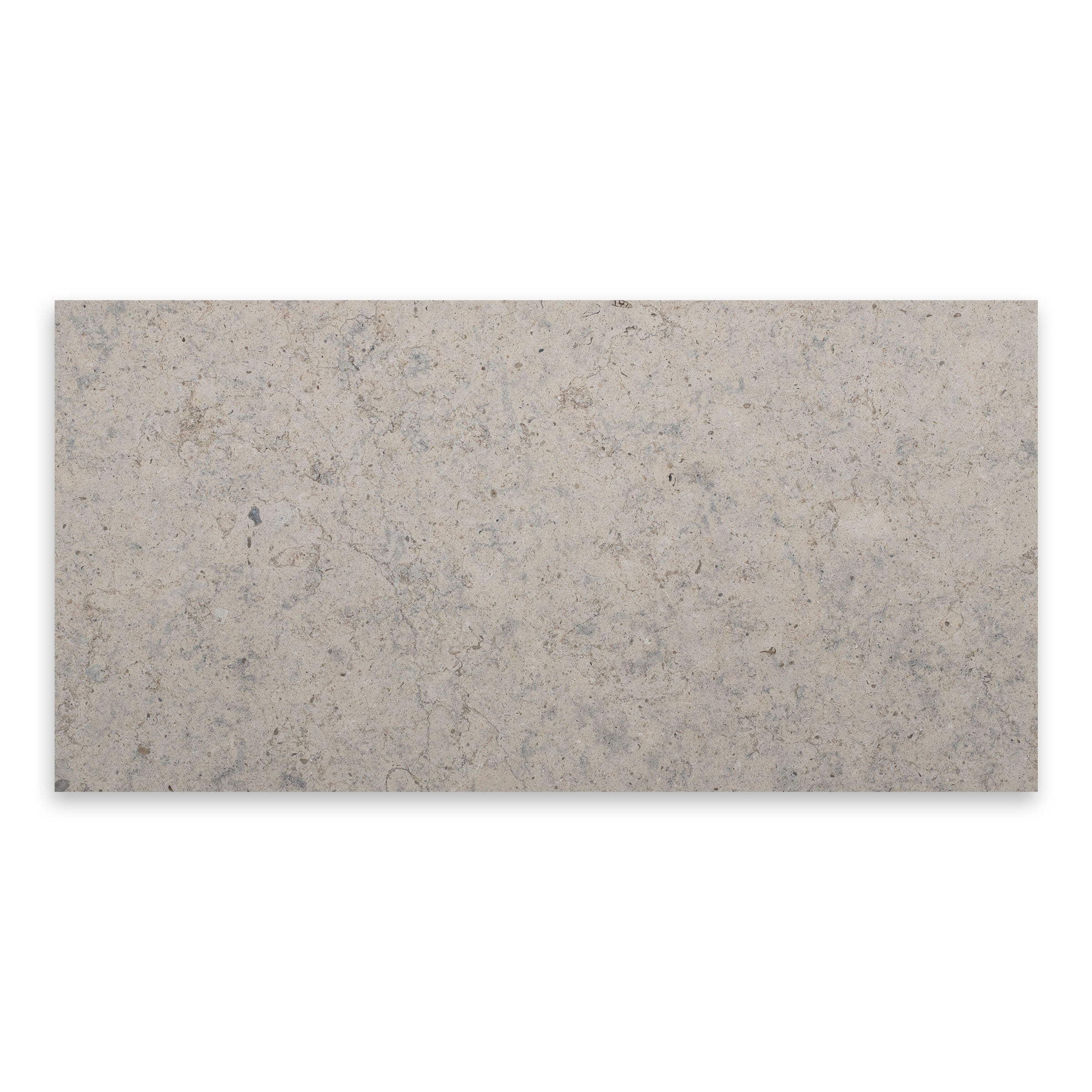 GASCOGNE BLUE: Limestone Rectangle Field Tile (18"x36"x1/2" | Honed)