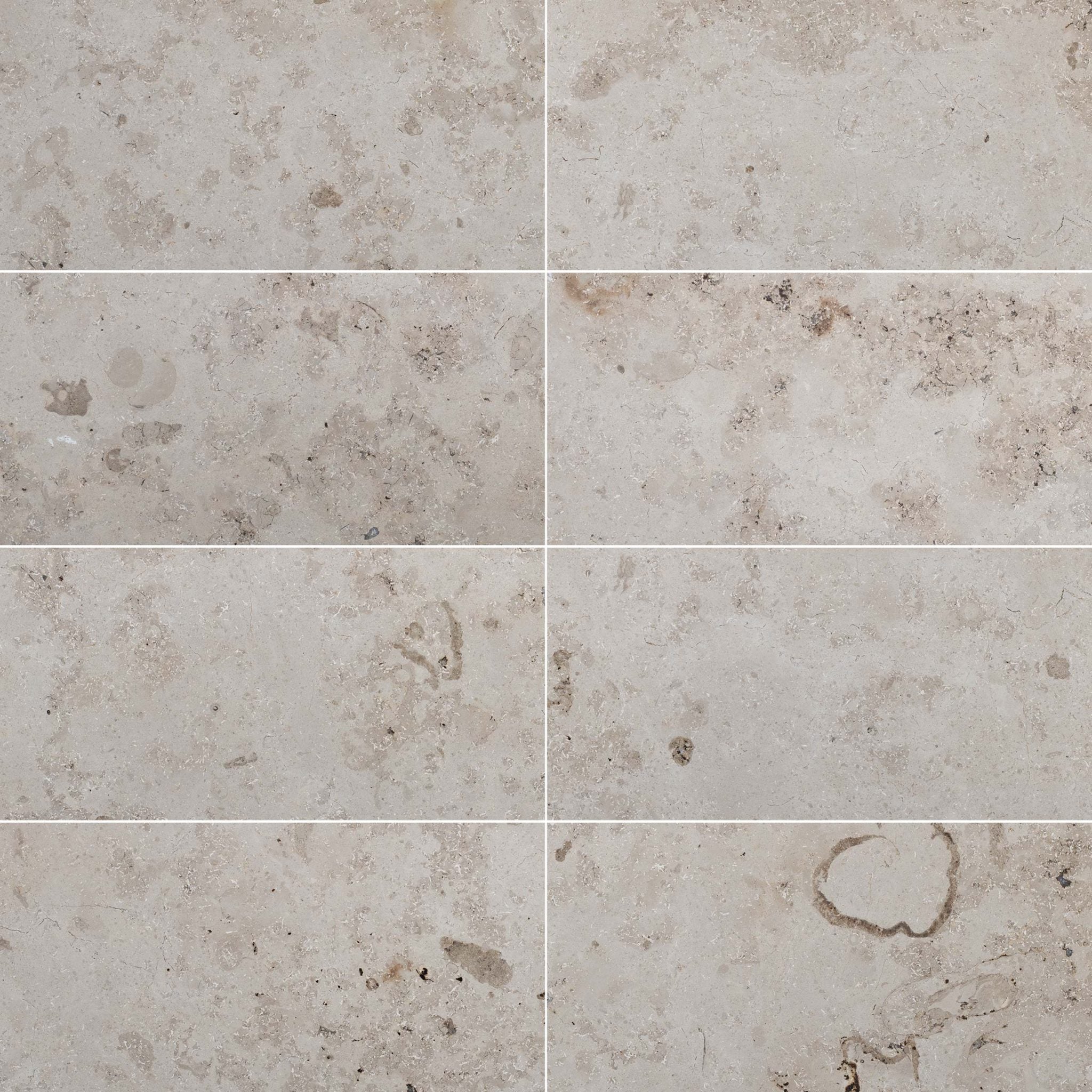 JURA BEIGE: Limestone Rectangle Field Tile (12"x24"x3/8" | Honed)