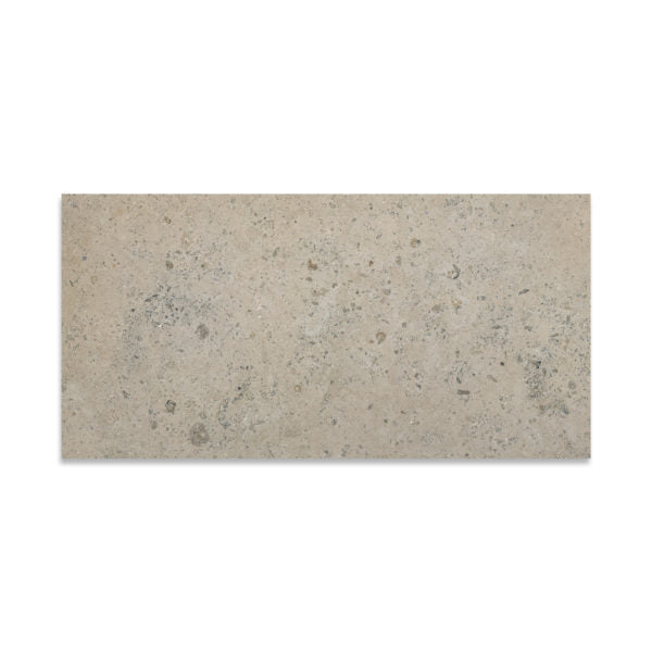 JURA GREY: Limestone Rectangle Field Tile (12"x24"x3/8" | Honed)