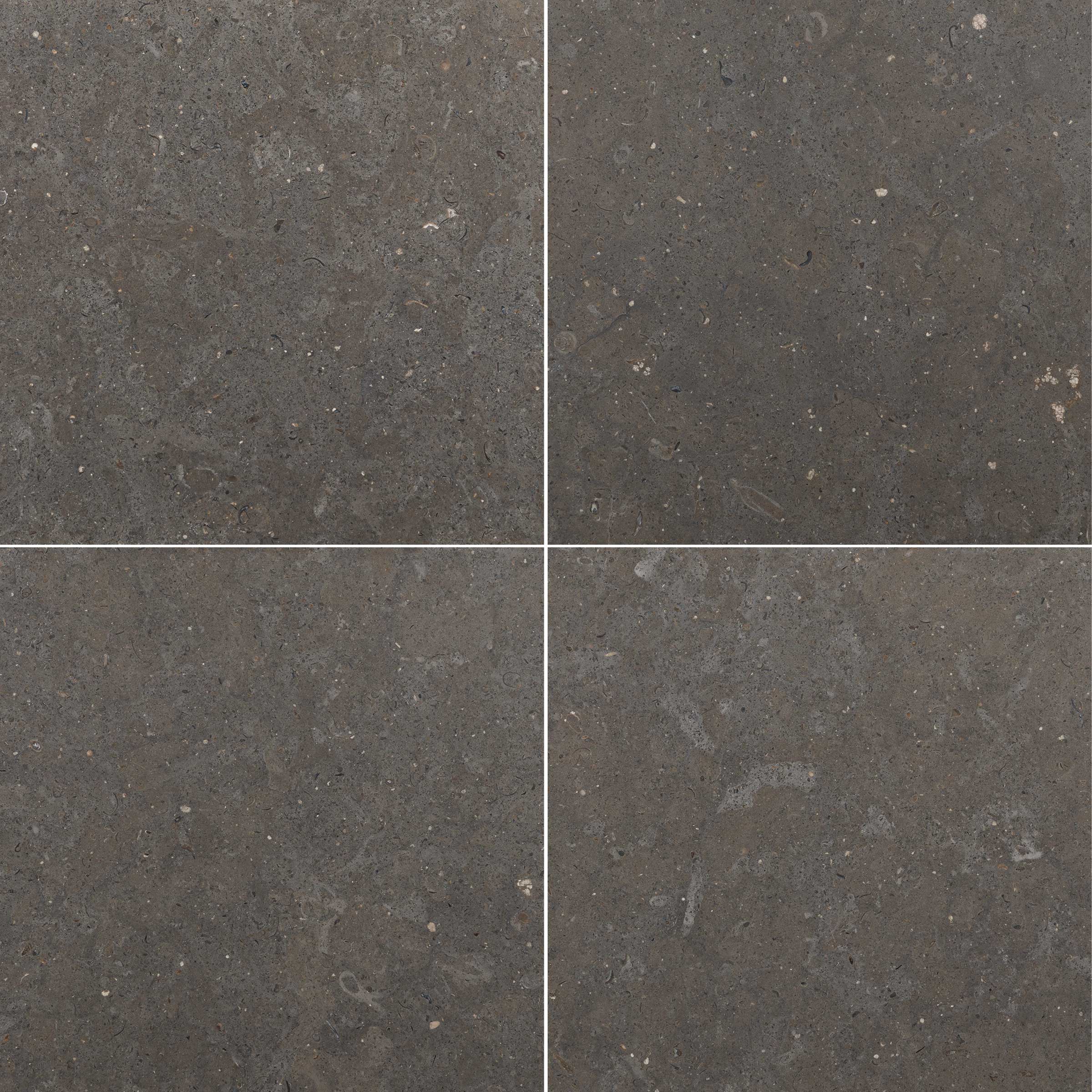 LAGOS BLUE: Limestone Square Field Tile (24"x24"x1/2" | Honed)