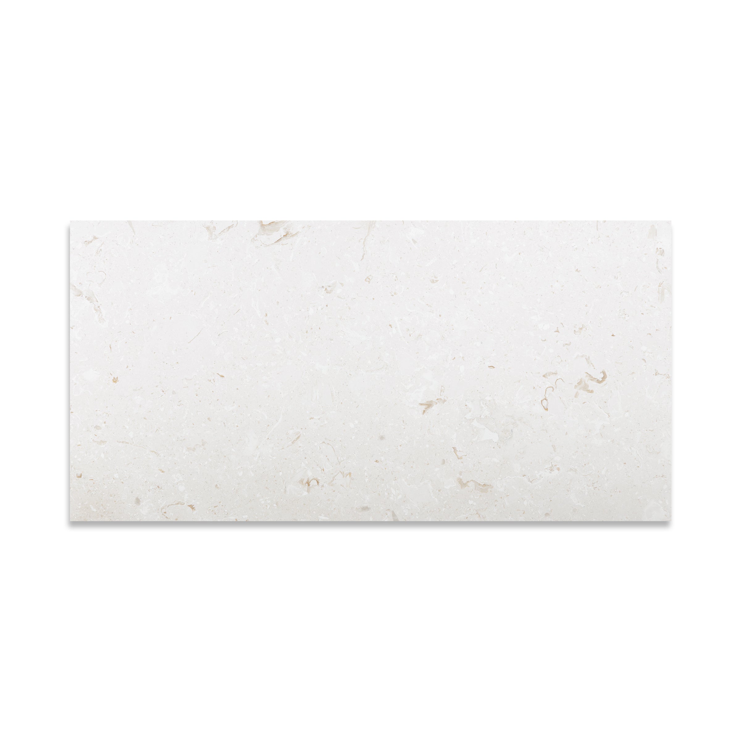 LYMRA: Limestone Rectangle Field Tile (12"x24"x1/2" | Honed)