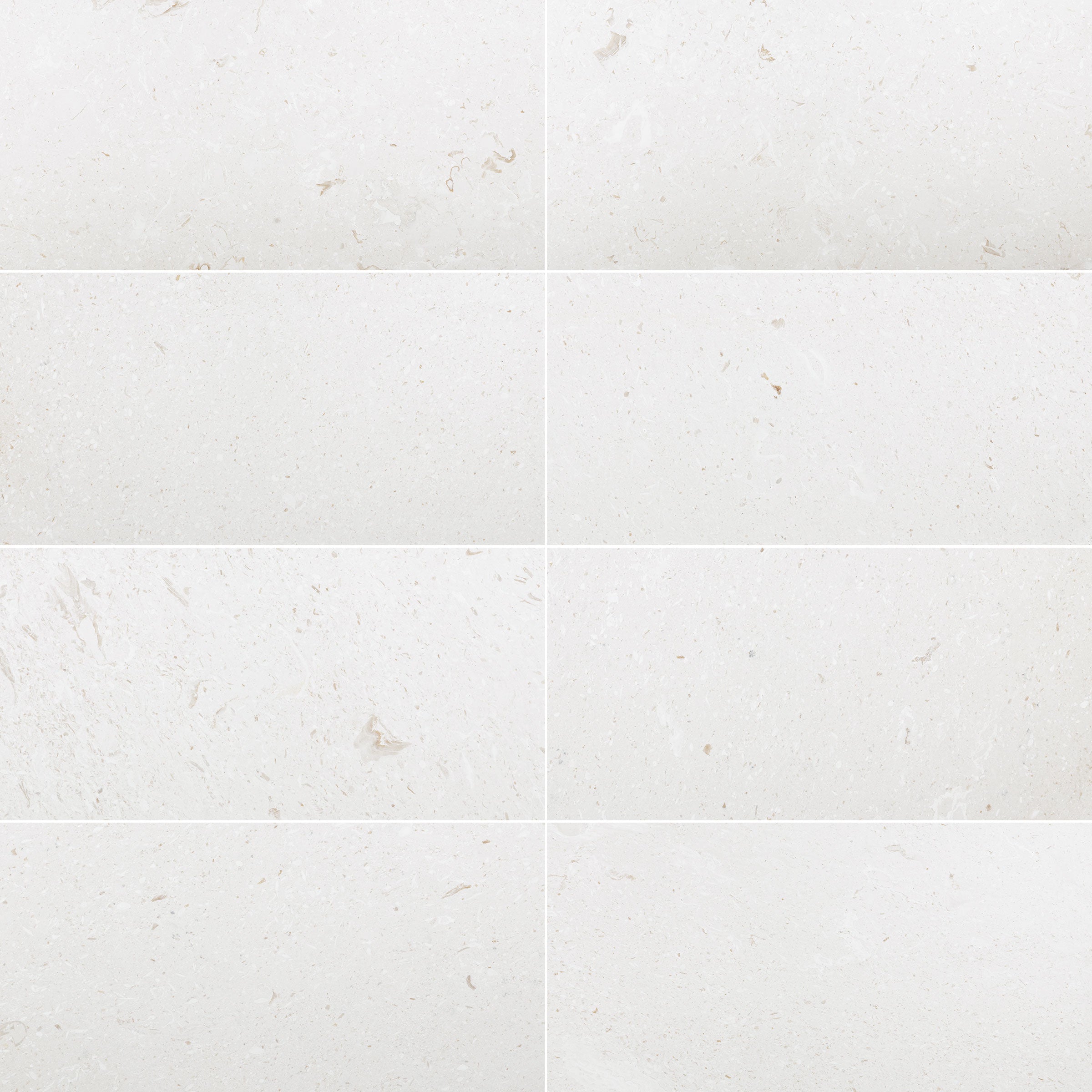 LYMRA: Limestone Rectangle Field Tile (12"x24"x1/2" | Honed)