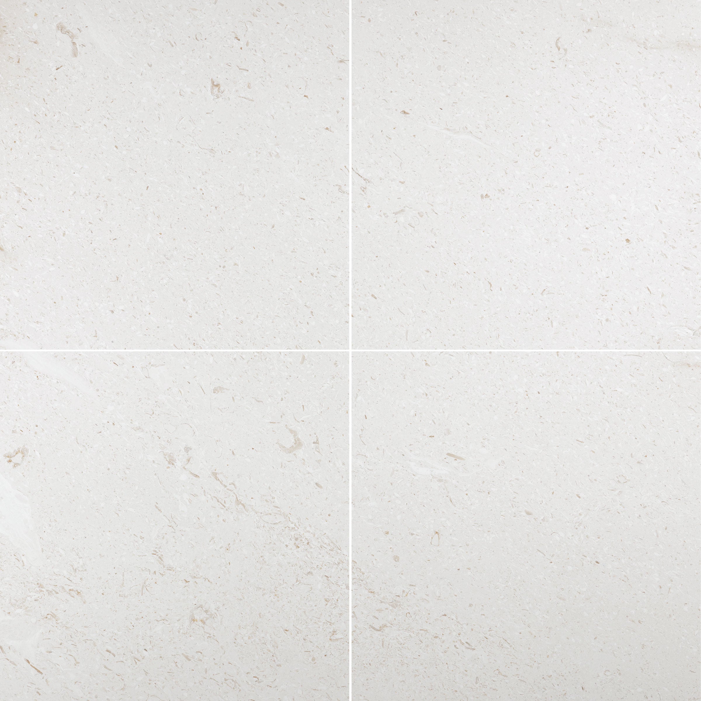 LYMRA: Limestone Square Field Tile (24"x24"x1/2" | Honed)