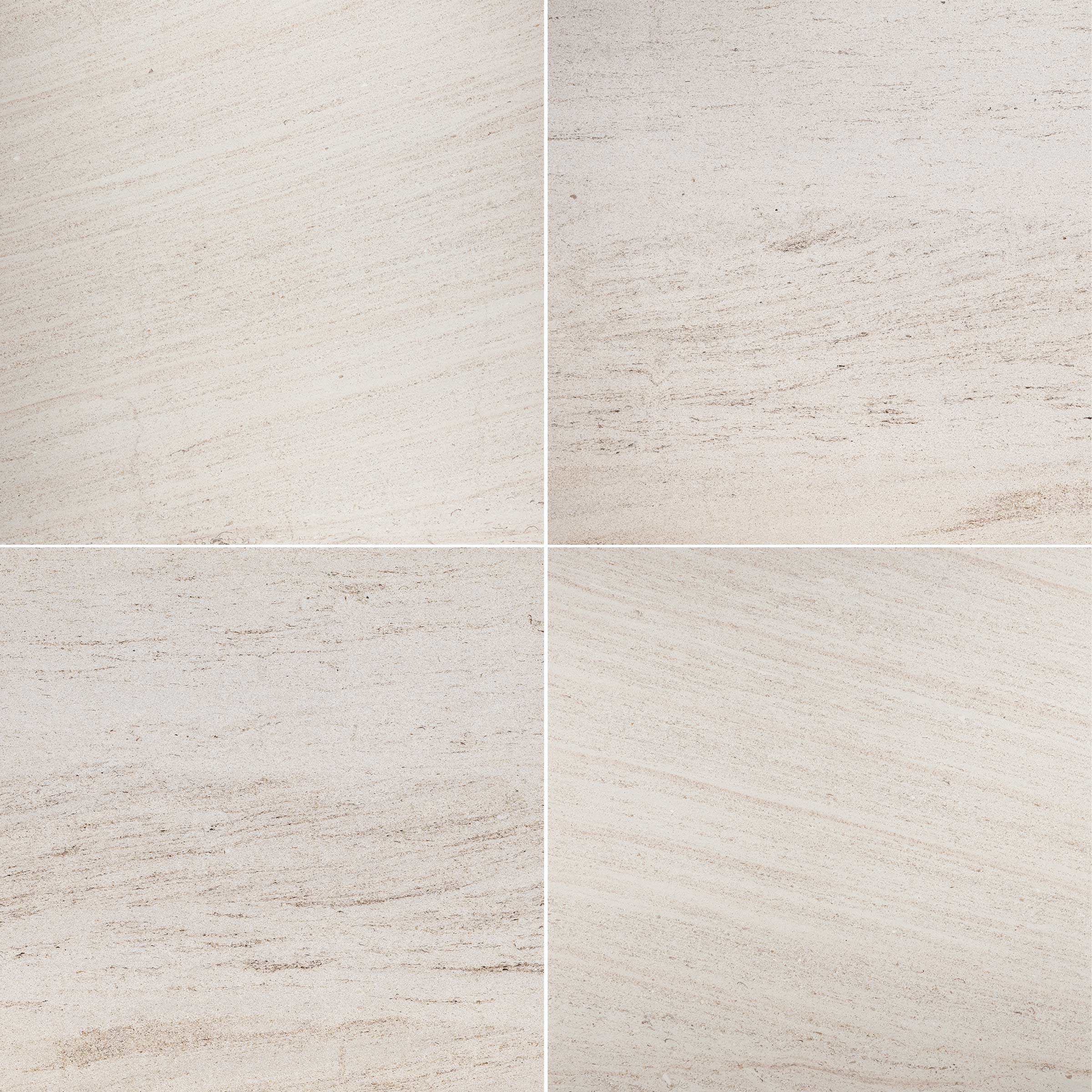 MOCA CREME: Limestone Square Field Tile (24"x24"x5/8" | Honed)