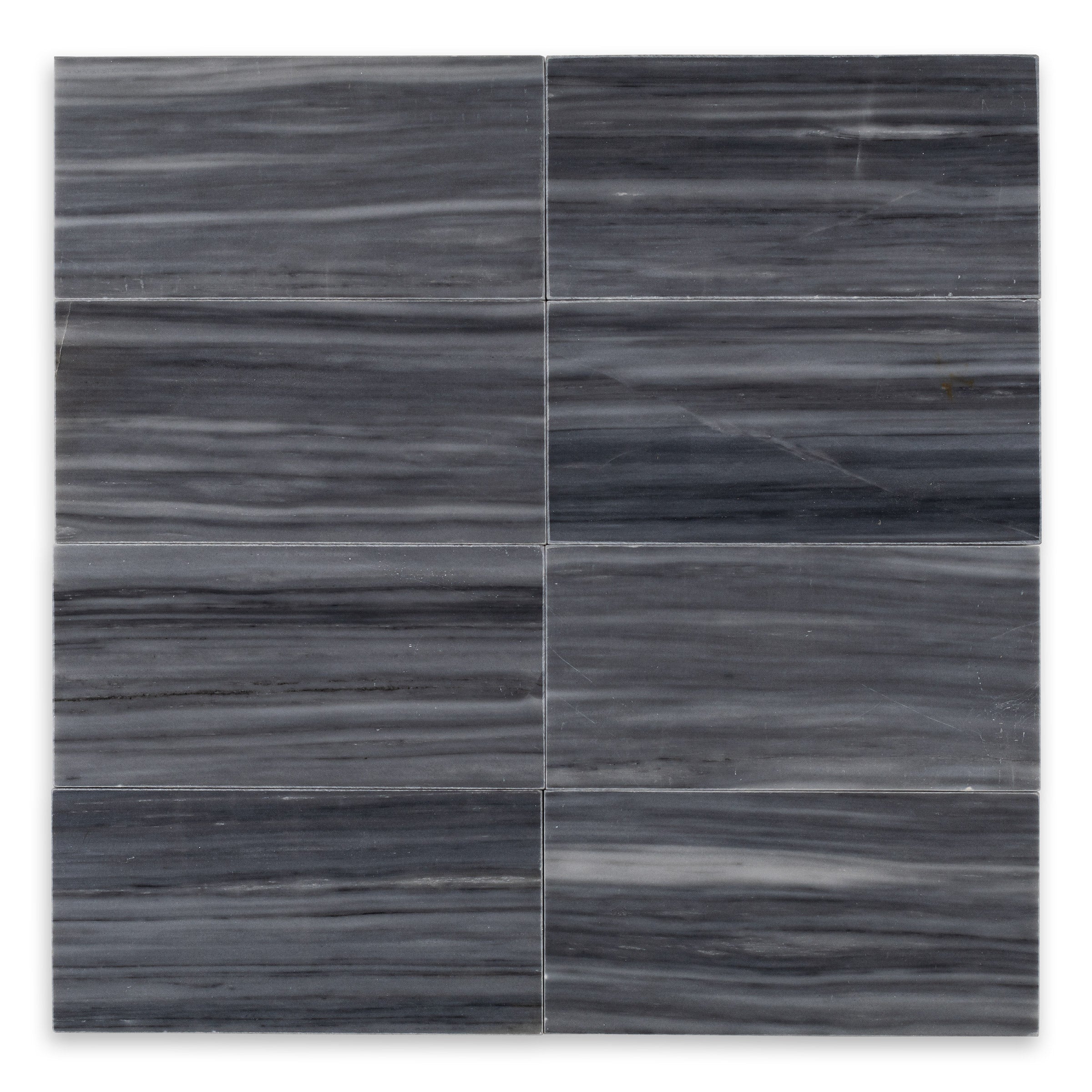 BARDIGLIO VEINCUT: Marble Rectangle Field Tile (3"x6"x3/8" | Polished)