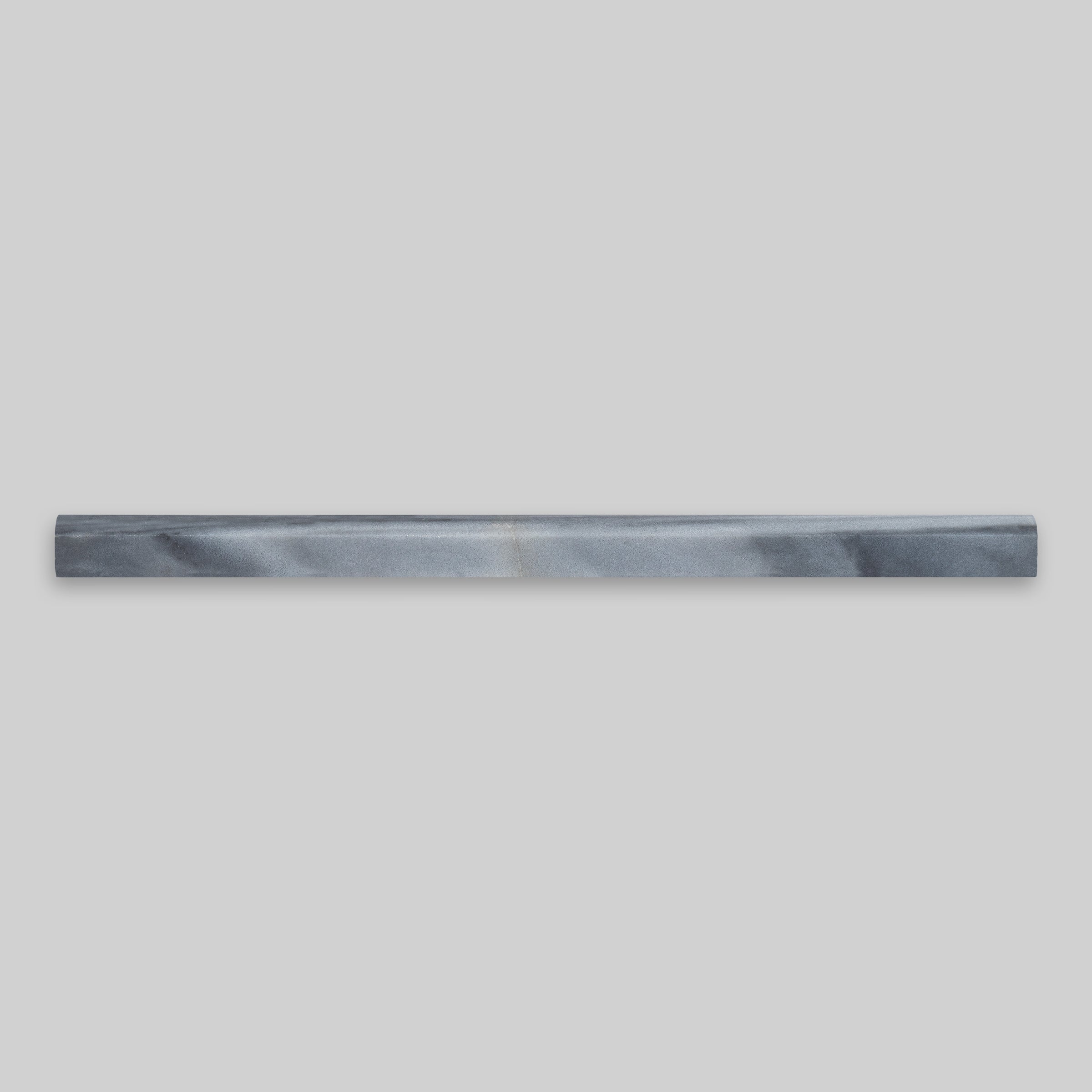 BARDIGLIO VEINCUT: Marble Standard Pensil Liner Tile Accessory (3/4"x12"x3/4" | Polished)