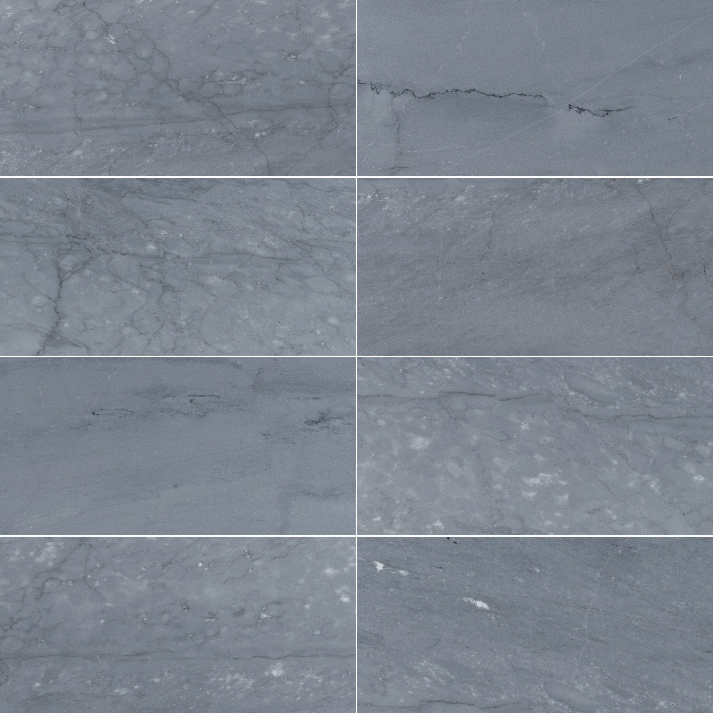 BARDIGLIO IMPERIALE: Marble Rectangle Field Tile (12"x24"x3/8" | Polished)