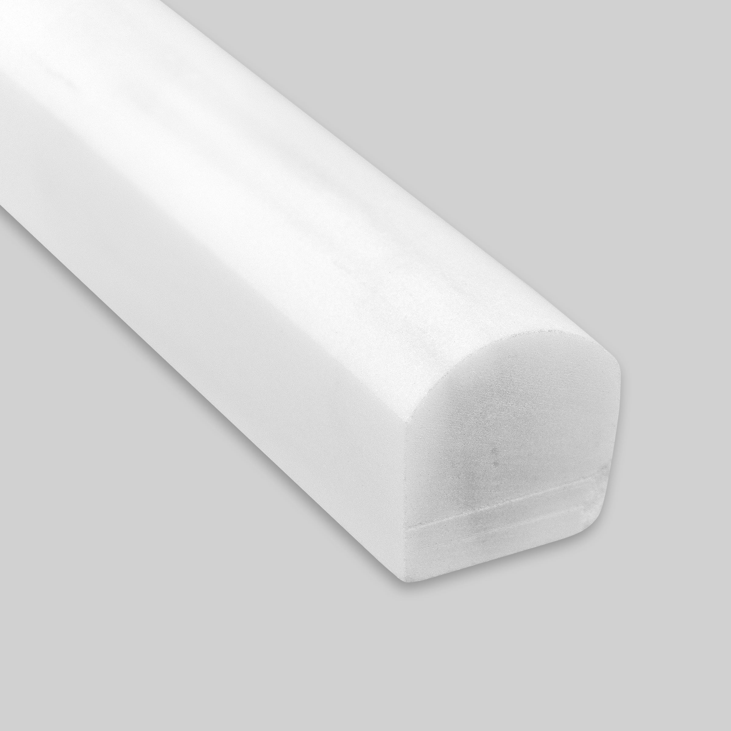 BIANCO: Dolomite Standard Pensil Liner Tile Accessory (3/4"x12"x3/4" | Honed)