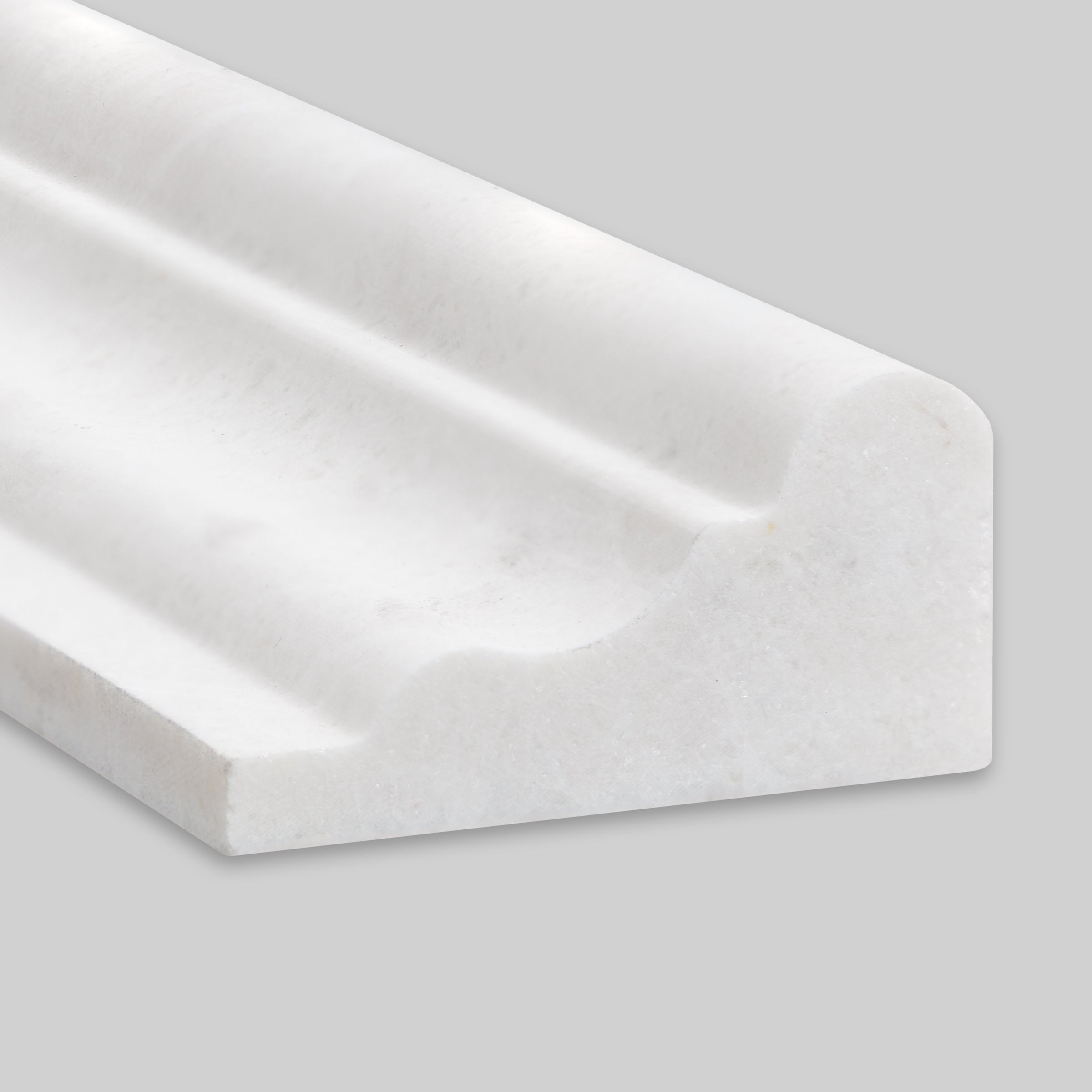 BOTTICINO: Marble F5 Chairrail Tile Accessory (2"x12"x1" | Honed)