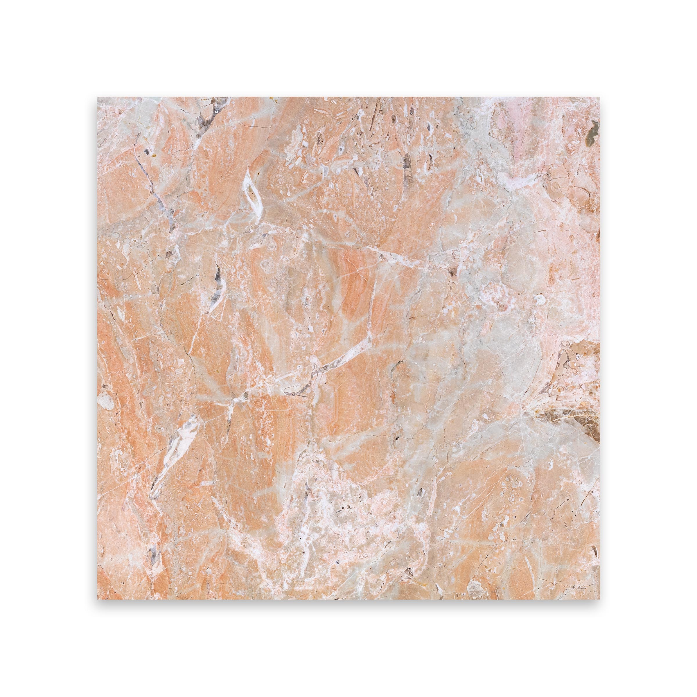 BRECCIA ONICIATTA: Marble Square Field Tile (12"x12"x3/8" | Polished)