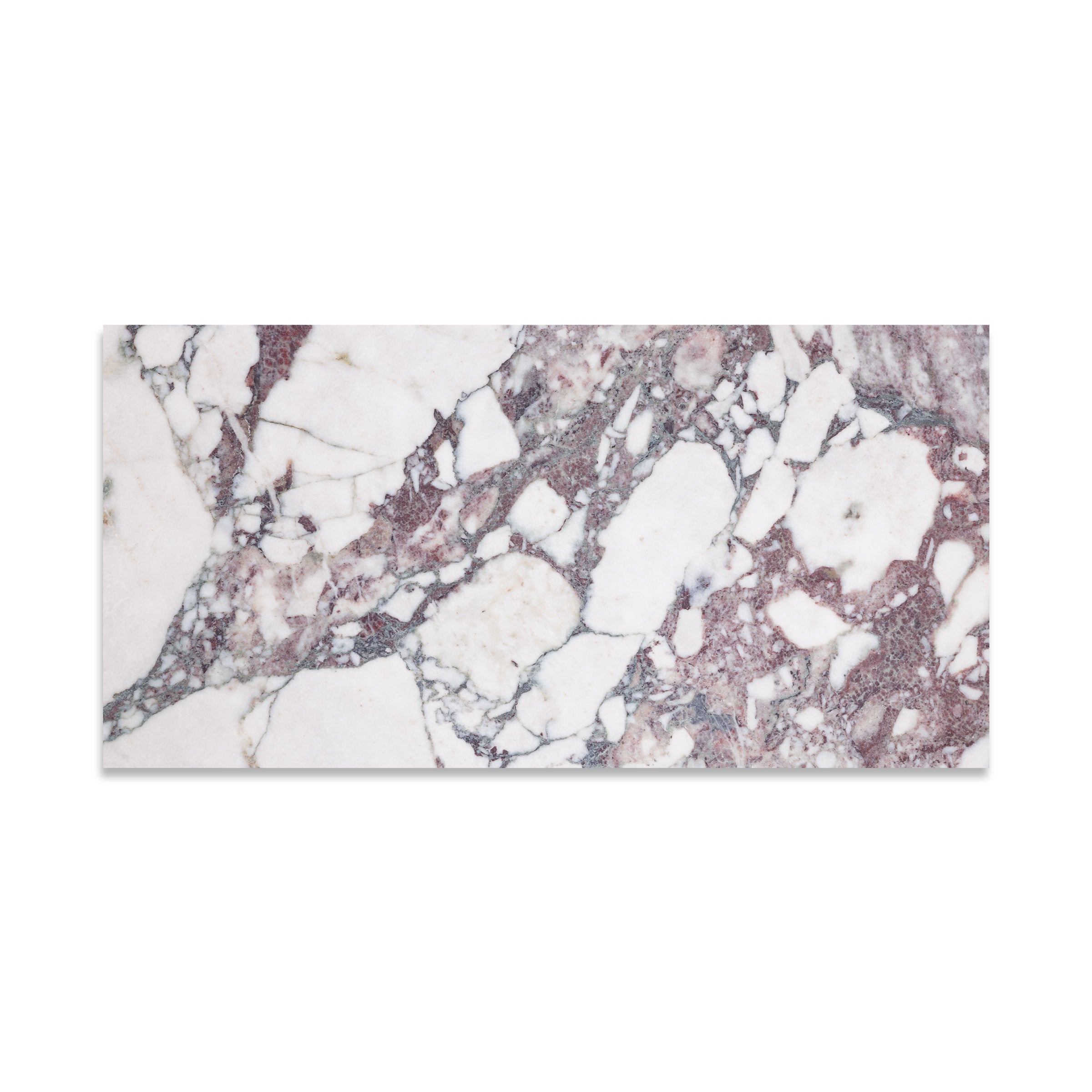 CALACATTA VIOLA: Marble Rectangle Field Tile (12"x24"x3/8" | Honed)