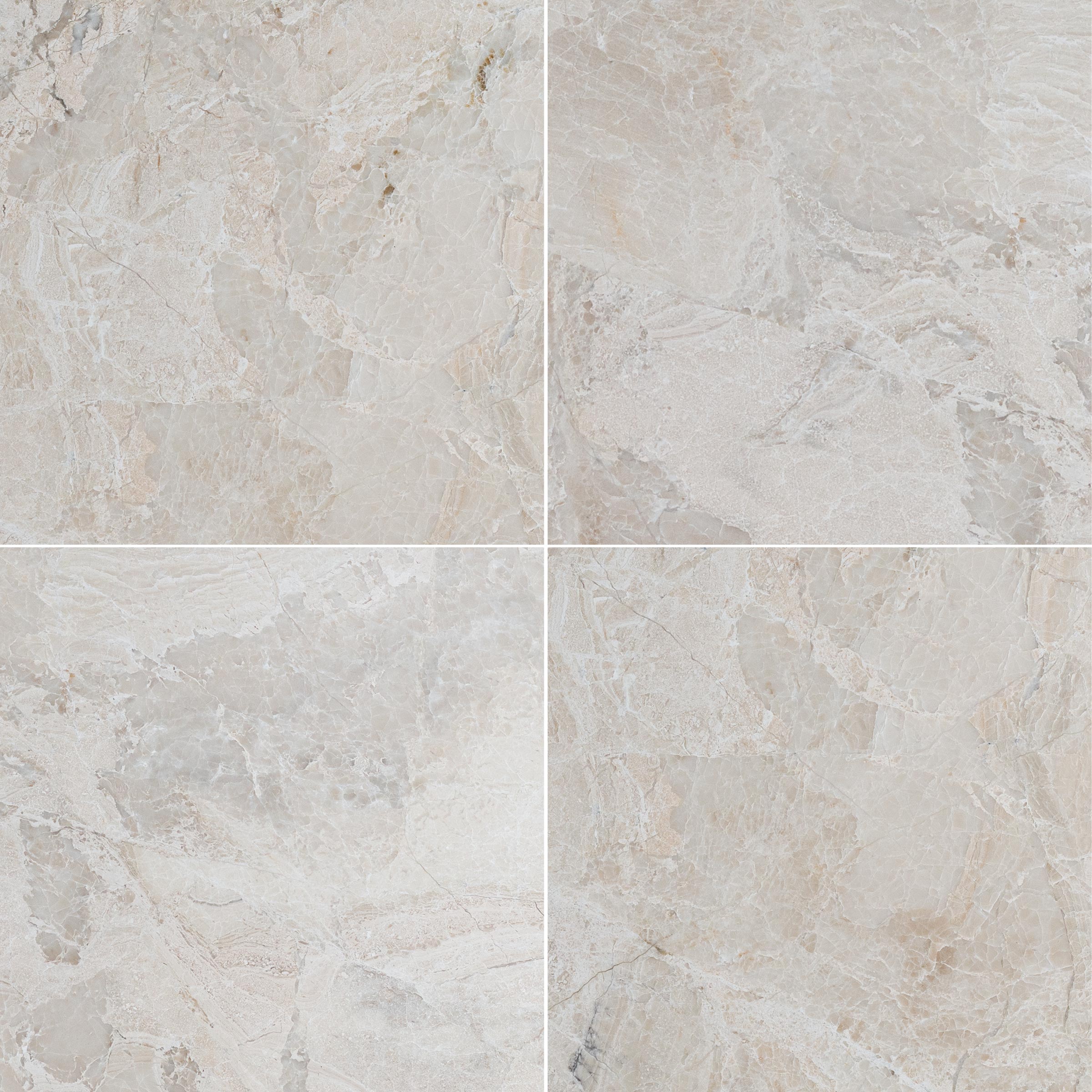 DIANO REALE: Marble Square Field Tile (24"x24"x1/2" | Polished)