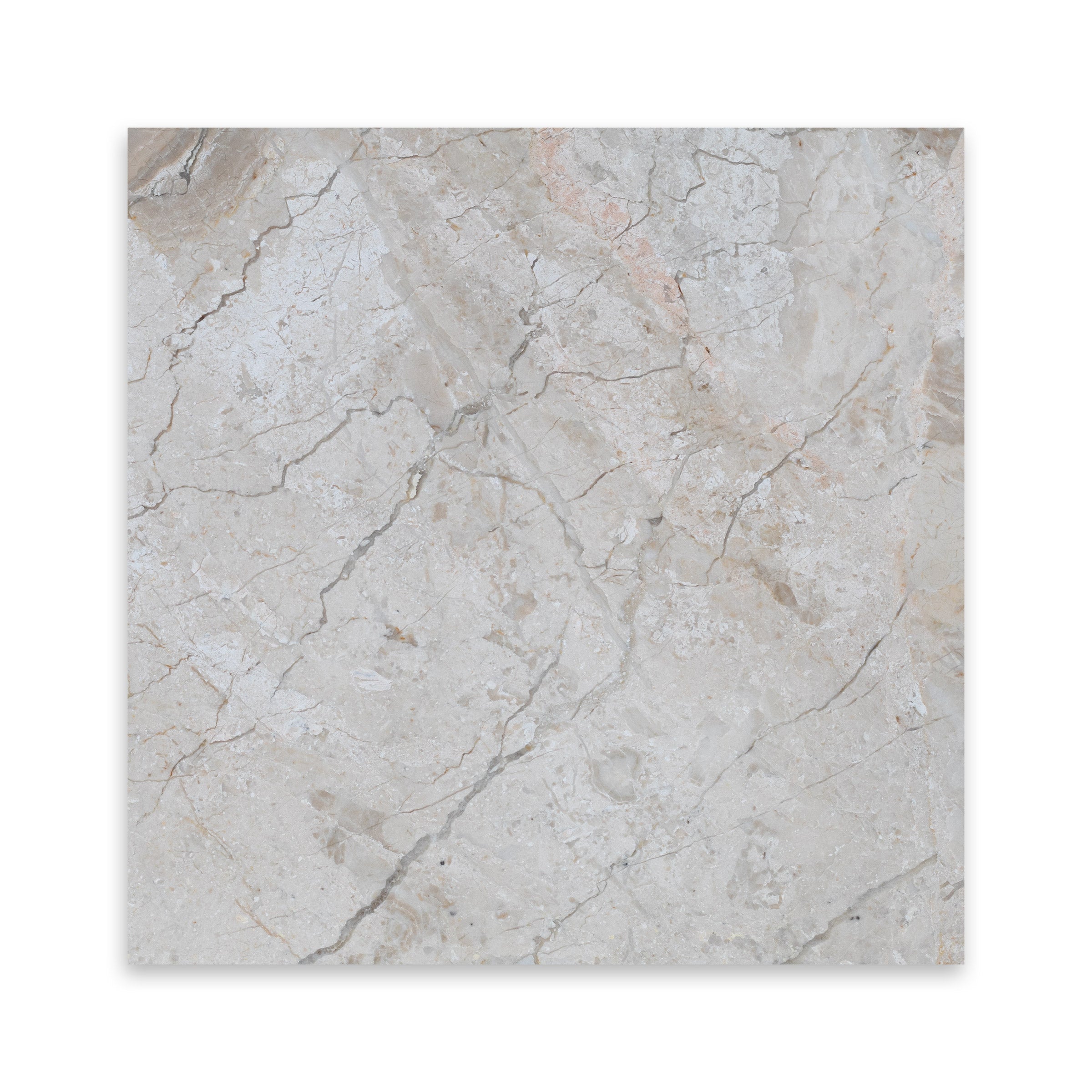 DIANO REALE: Marble Square Field Tile (18"x18"x1/2" | Polished)