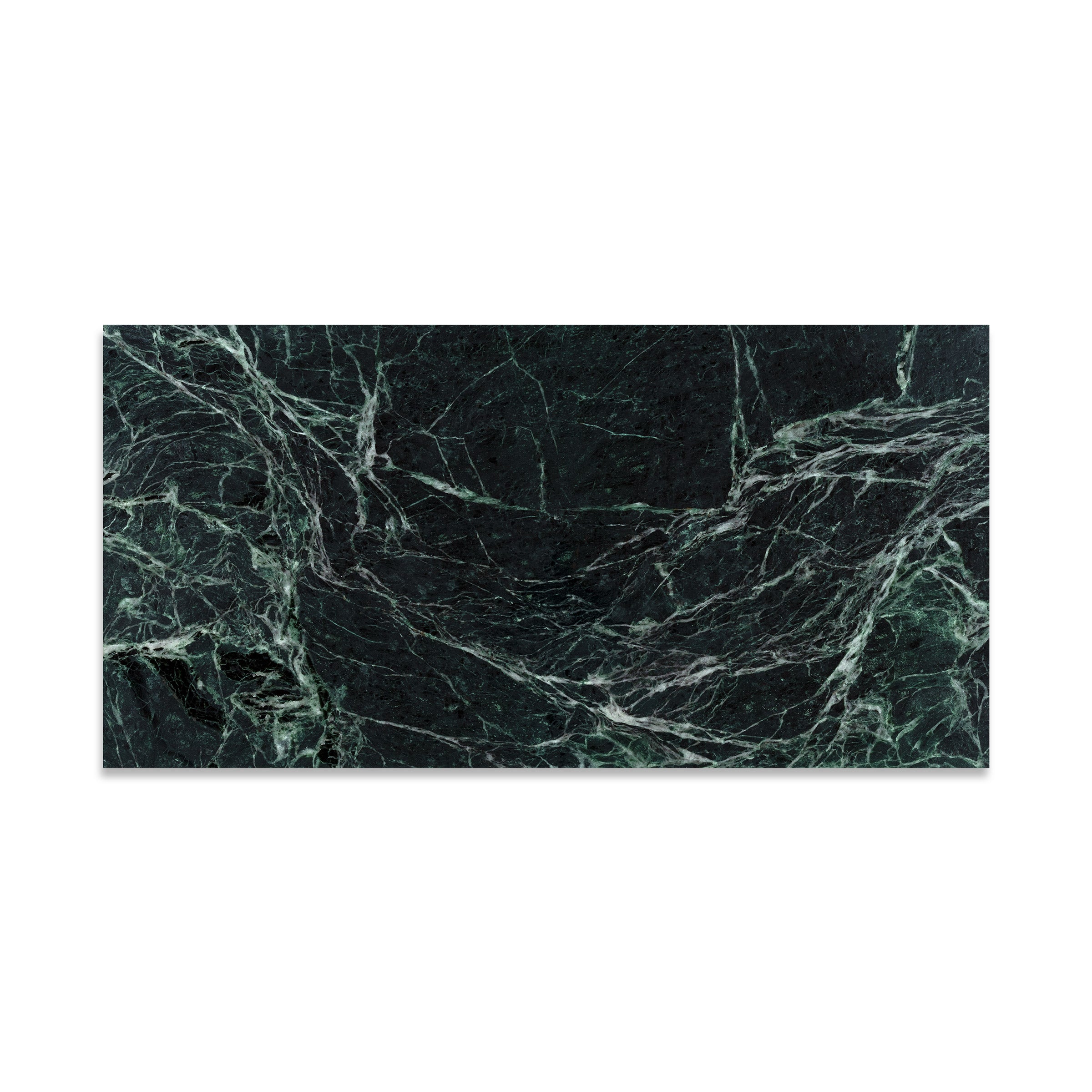 EMPRESS GREEN: Marble Rectangle Field Tile (12"x24"x3/8" | Polished)