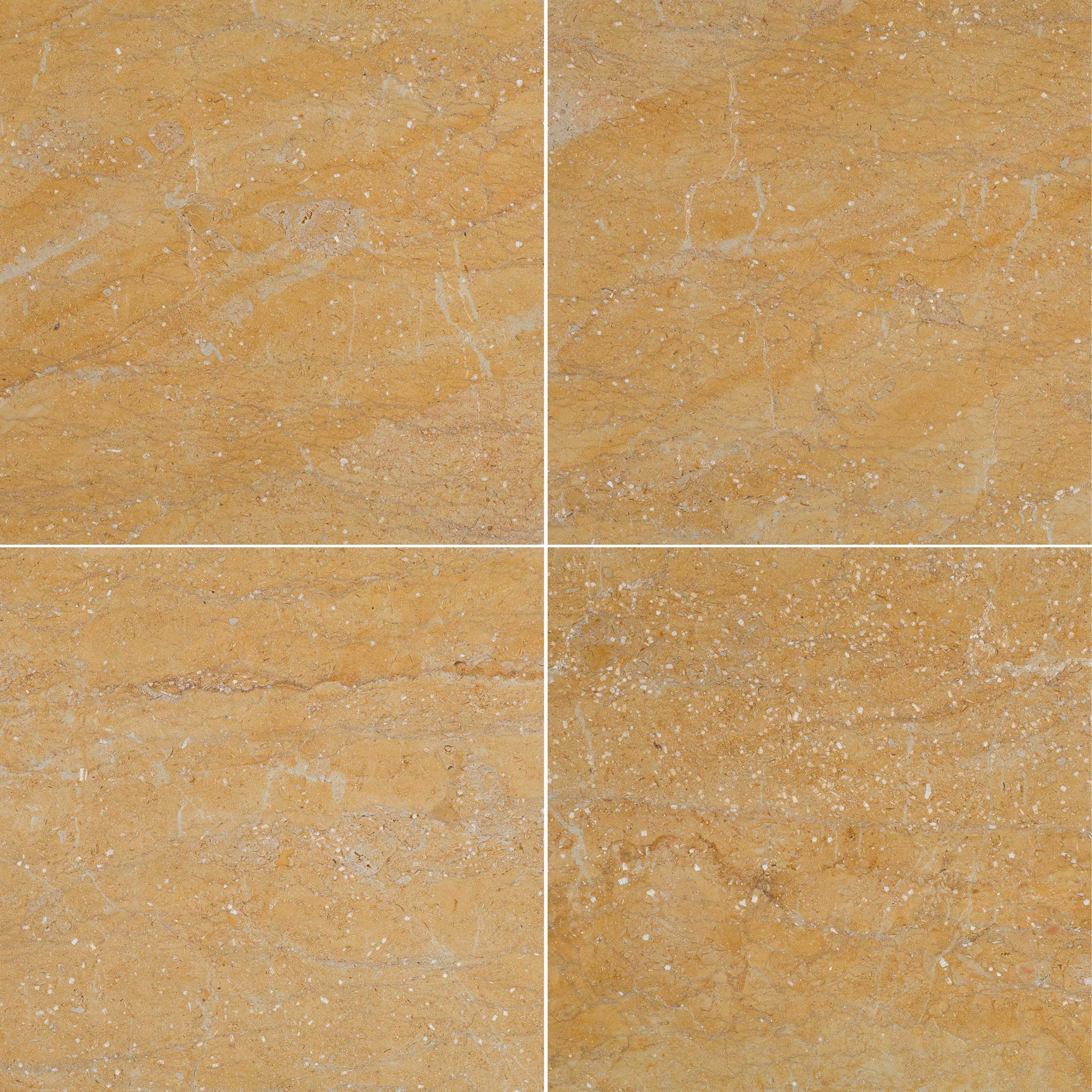 GIALLO REALE: Marble Square Field Tile (12"x12"x3/8" | Polished)