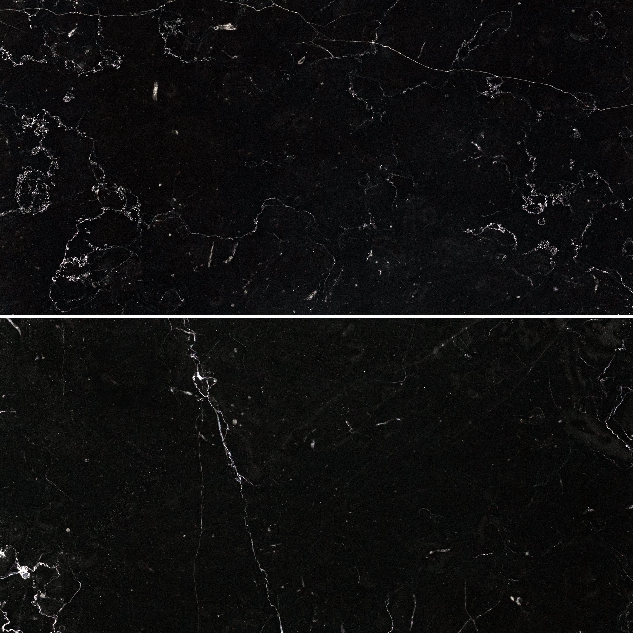 CHINA BLACK: Marble Rectangle Field Tile (6"x12"x3/8" | Honed)