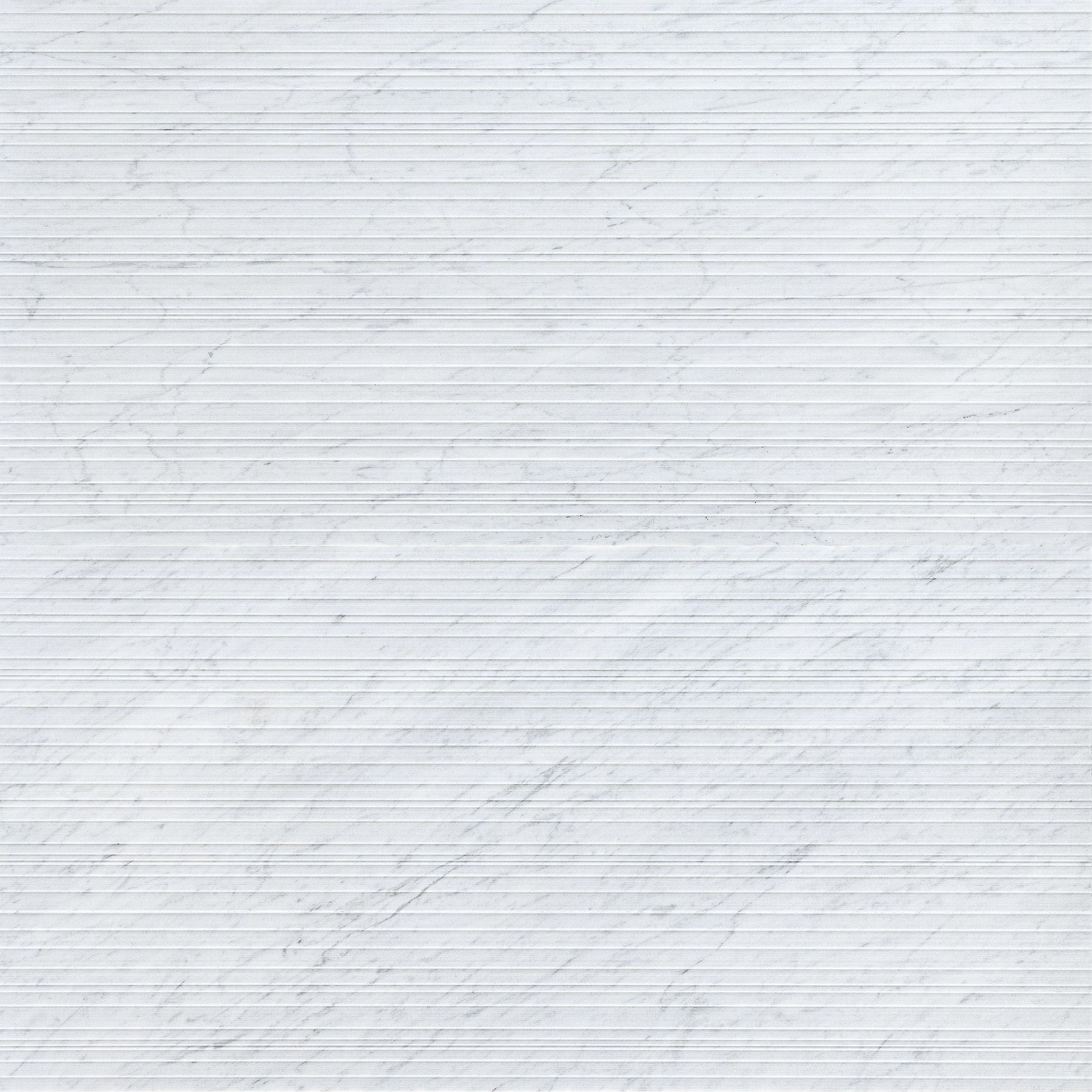 WHITE CARRARA: Marble Ravello Rectangle Field Tile (18"x36"x3/8" | Natural)