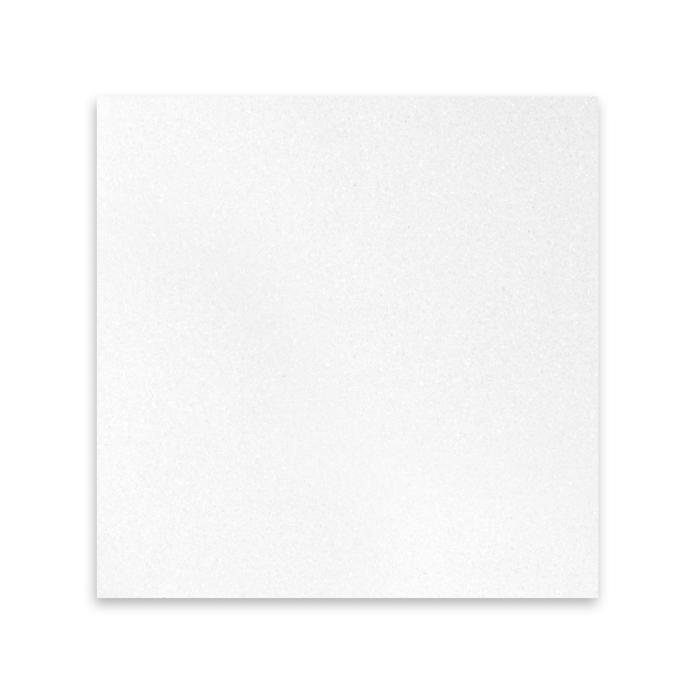 THASSOS WHITE: Marble Square Field Tile (12"x12"x3/8" | Honed)