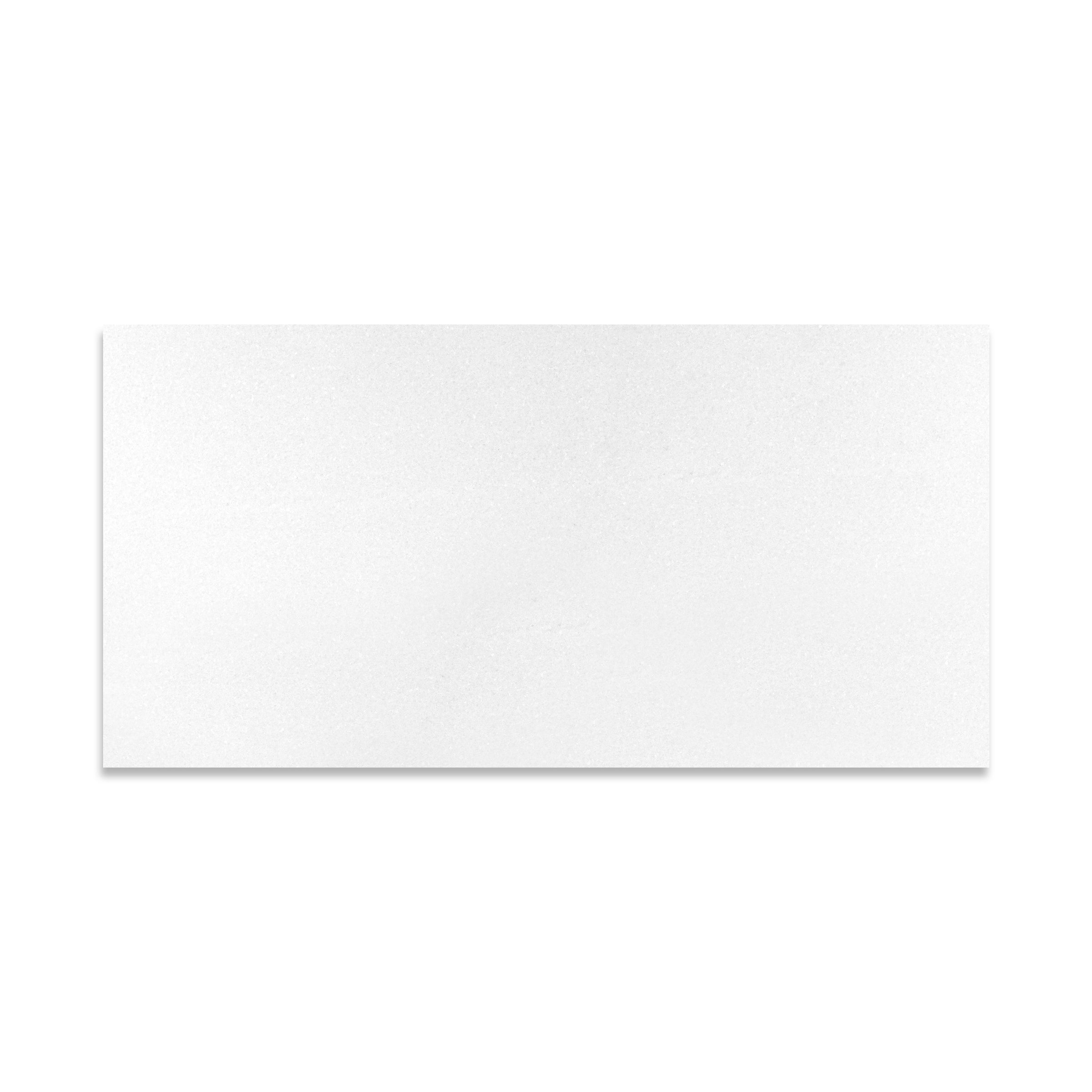 THASSOS WHITE: Marble Rectangle Field Tile (12"x24"x3/8" | Honed)