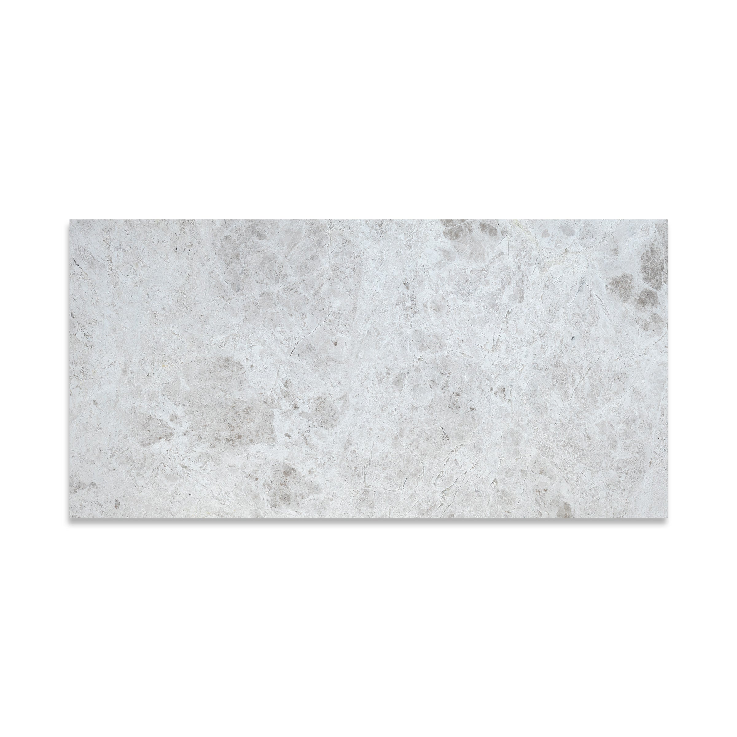 TUNDRA GREY: Marble Rectangle Field Tile (12"x24"x1/2" | Honed)