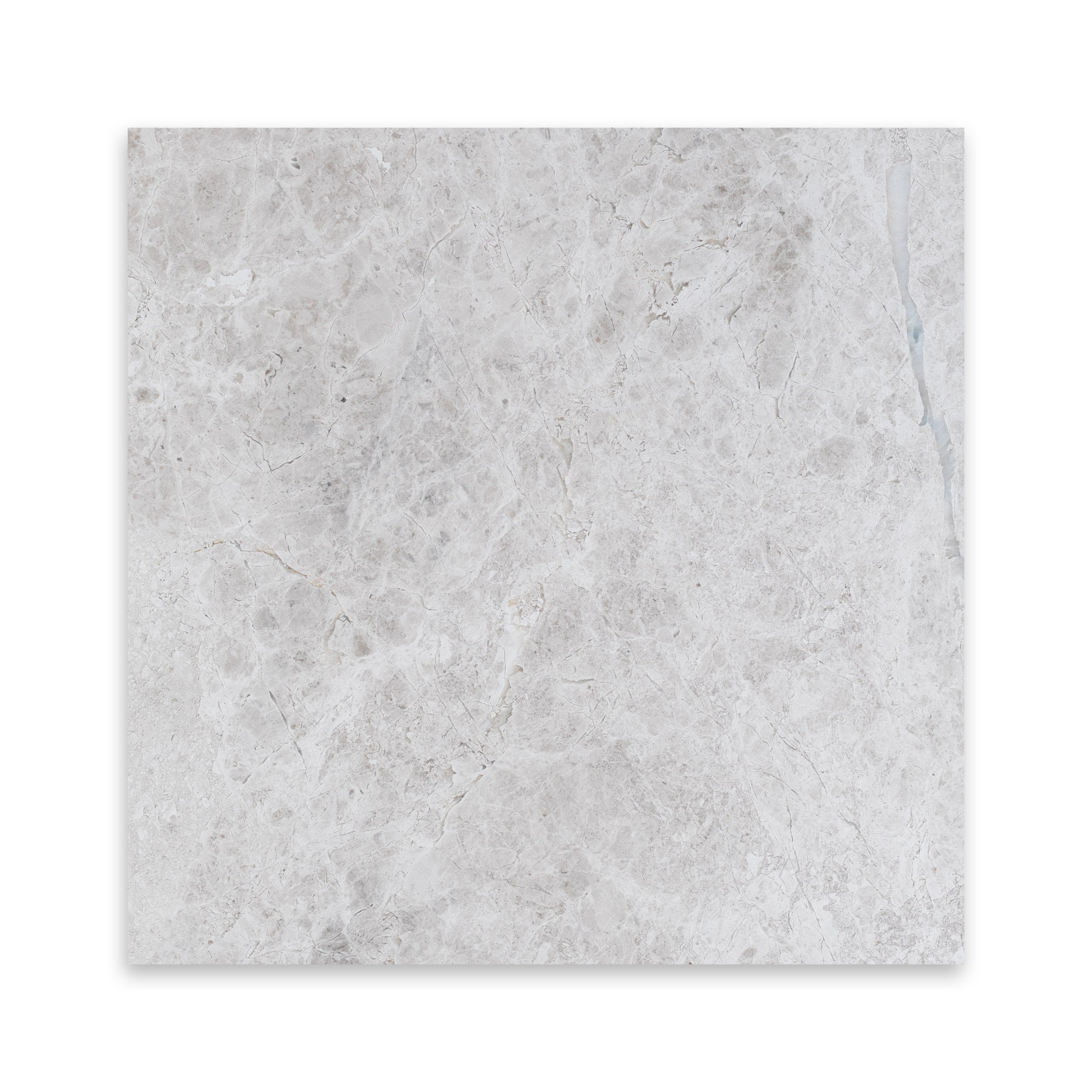 TUNDRA GREY: Marble Square Field Tile (18"x18"x1/2" | Honed)