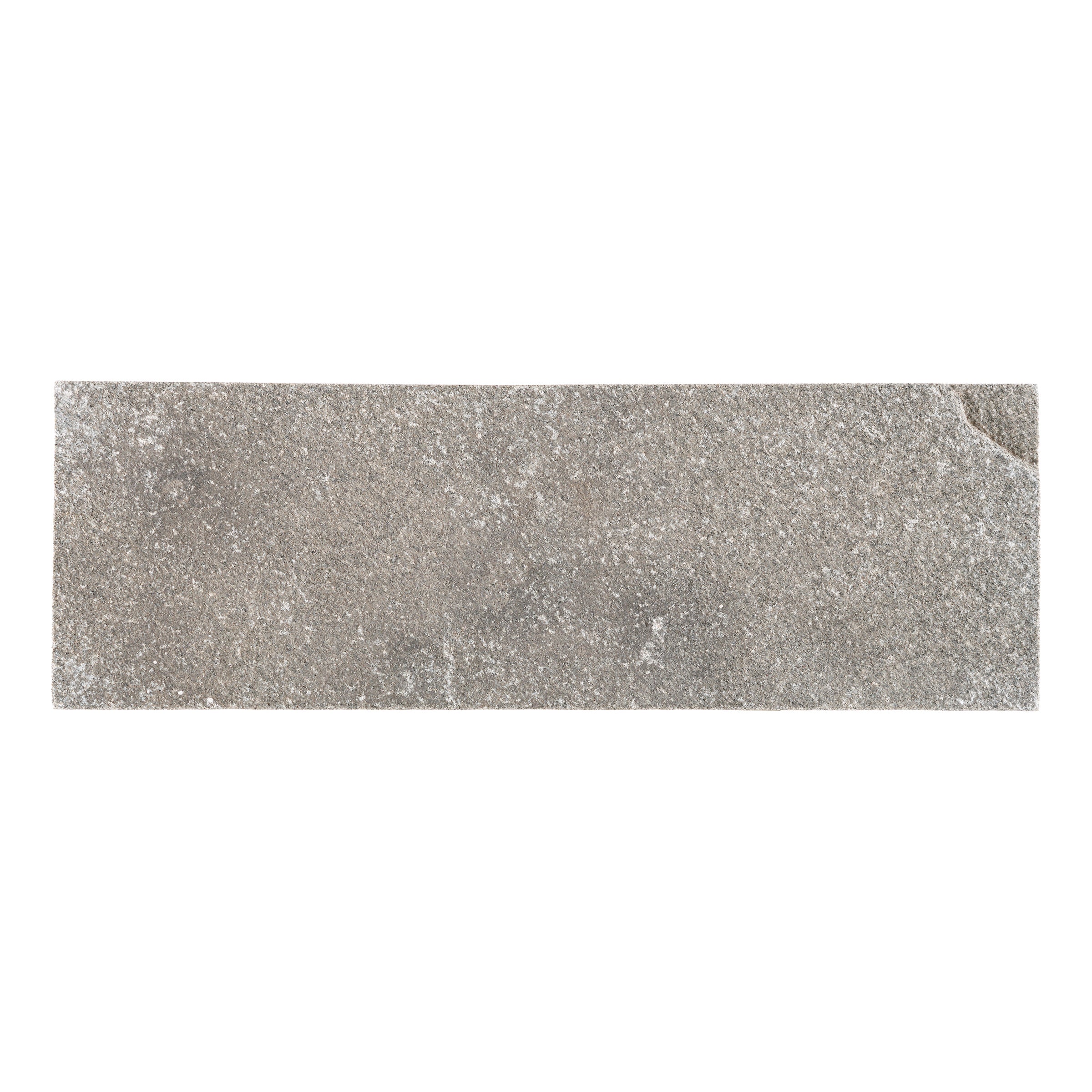 ARGENTO: Quartzite Random Length Wall Veneer Flats Set (4"xRx7/8"- 1 1/4" | Splitface)