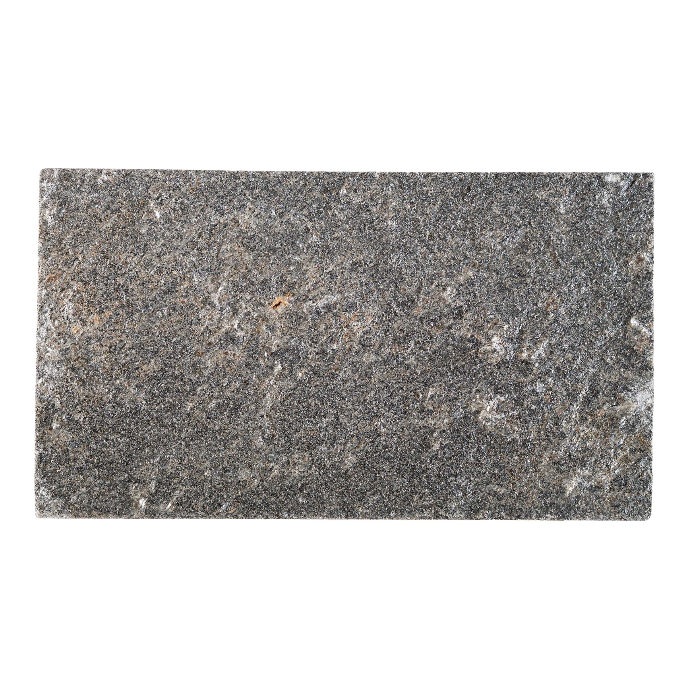 ARGENTO: Quartzite Random Length Wall Veneer Flats Set (4"xRx7/8"- 1 1/4" | Splitface)