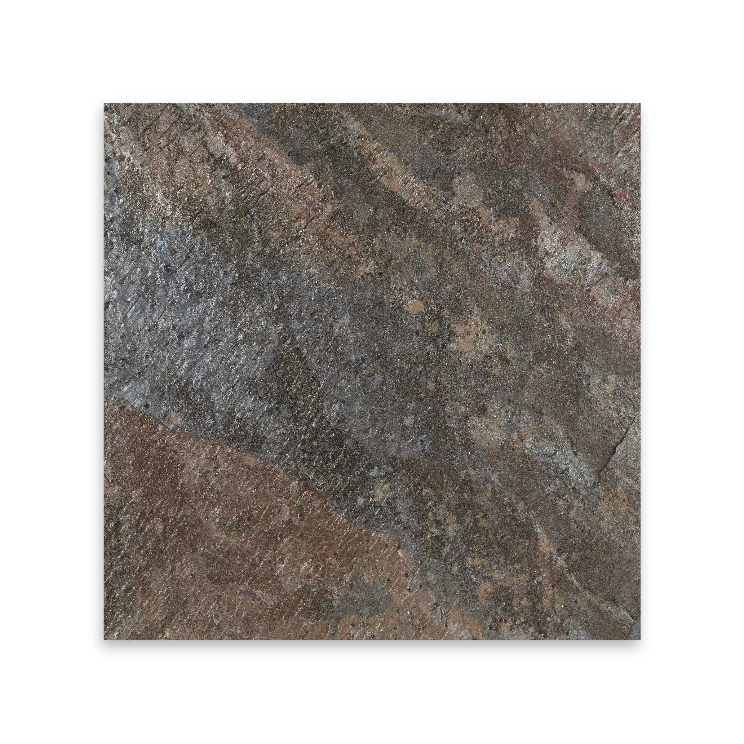 GOLD GREEN: Quartzite Square Field Tile (12"x12"x3/8" | Gauged)