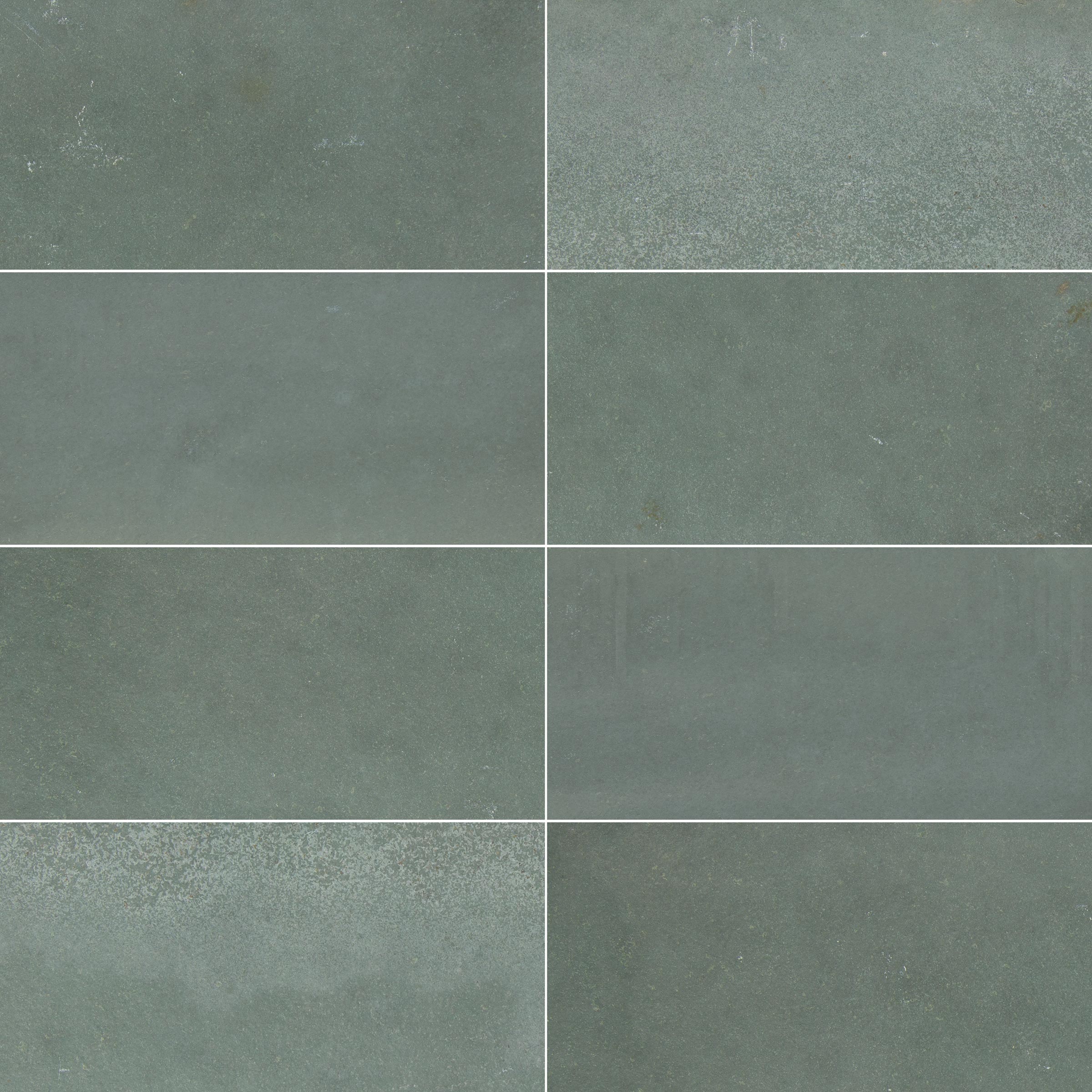 INDIAN BLUESTONE: Slate Rectangle Field Tile (12"x24"x1/2" | Gauged)