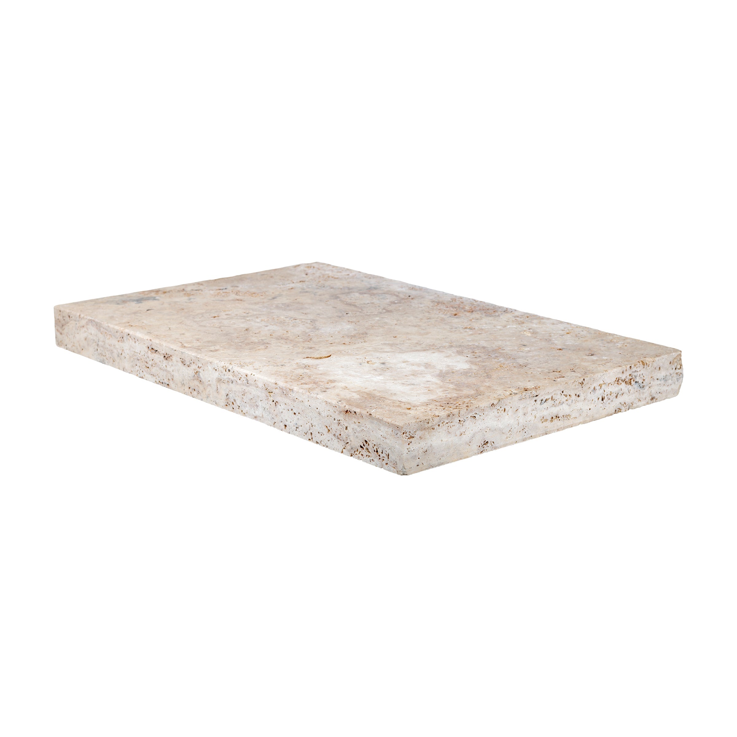 AUTUMN LEAVES: Travertine Single Modern 24 Pool Coping Paving Accessory (16"x24"x2" | Honed)