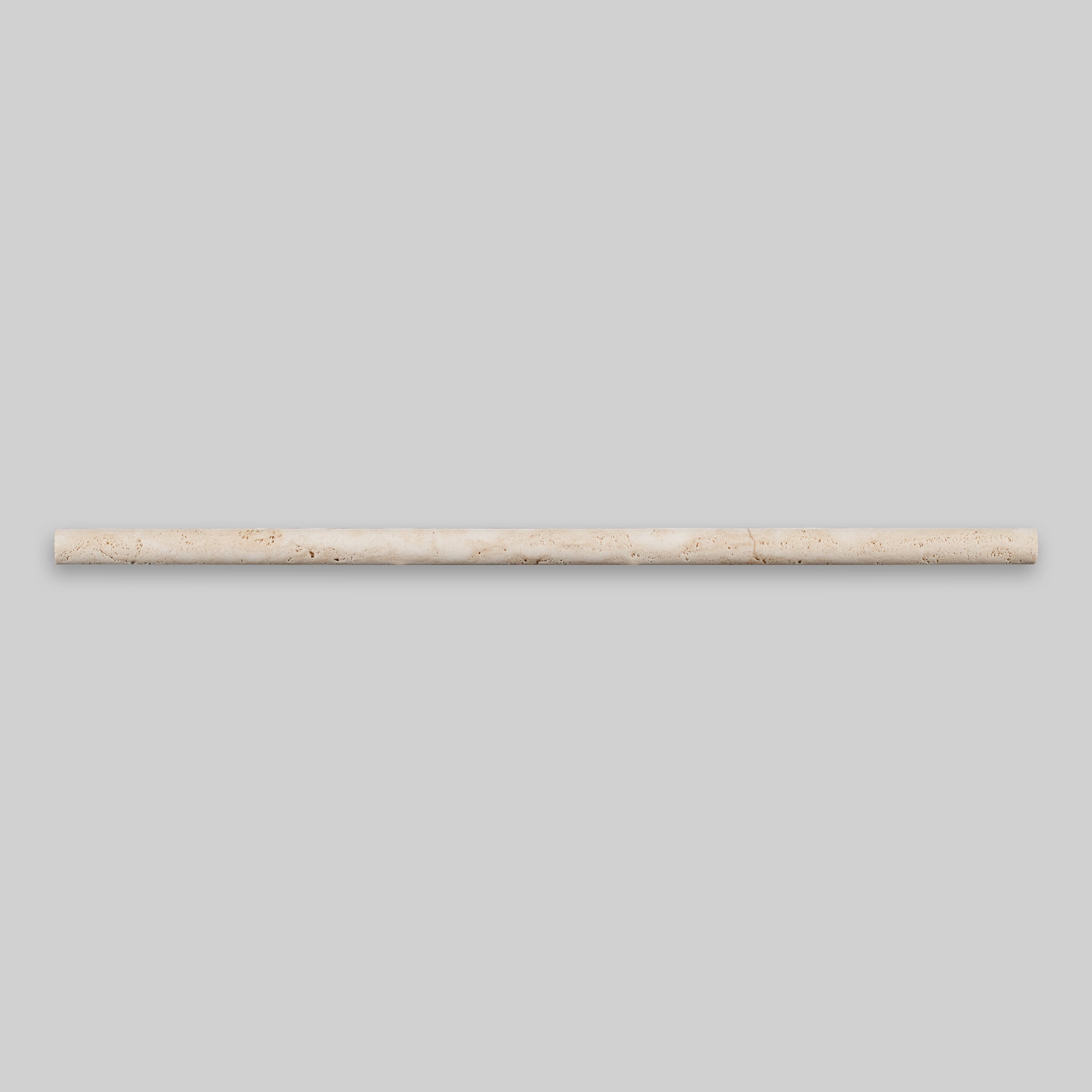 IVORY PREMIUM: Travertine Mini Pensil Liner Tile Accessory (1/2"x12"x3/4" | Honed)