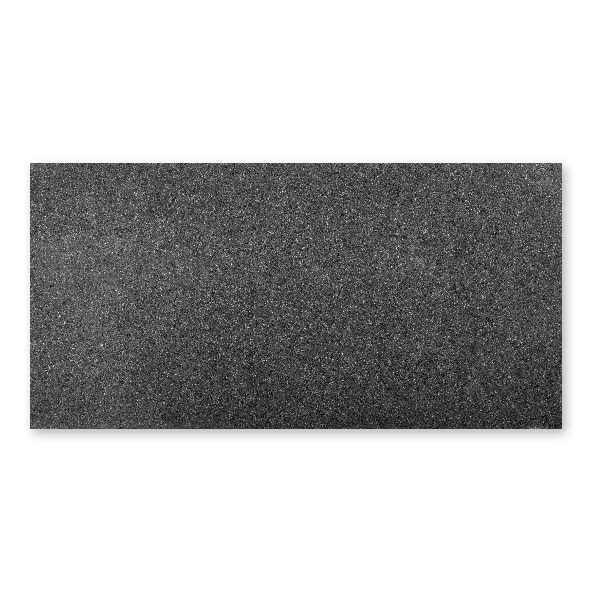 ABSOLUTE BLACK: Field Tile (12"×24"×3/8" | flamed)