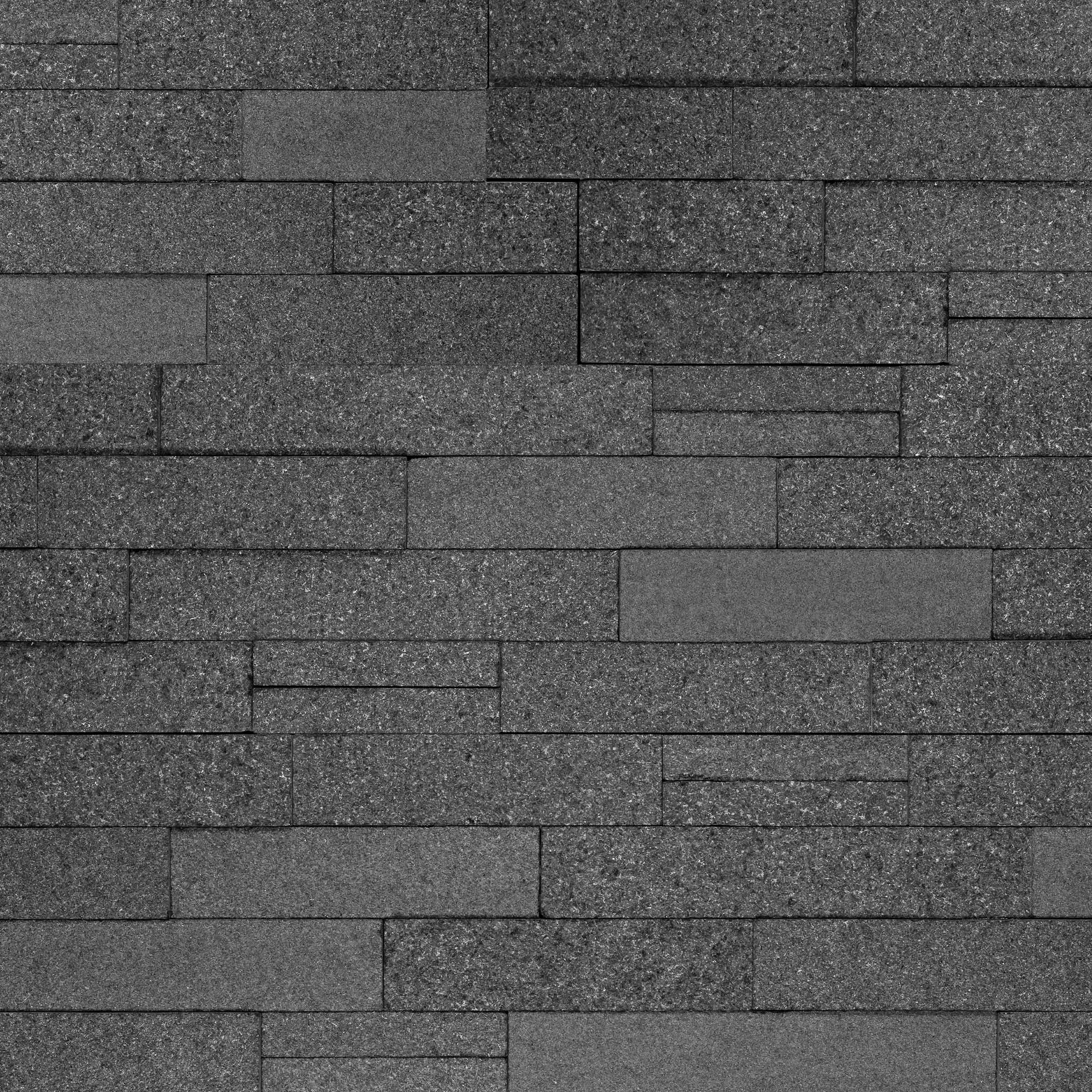 ABSOLUTE BLACK: Wall Veneer (6"×24"×3/8"–3/4" | flamed)