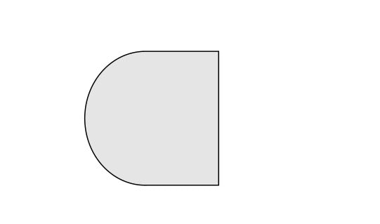 WALNUT: Trim (3/4"×12"×3/4" | honed) — profile drawing showing the trim shape and dimensions.