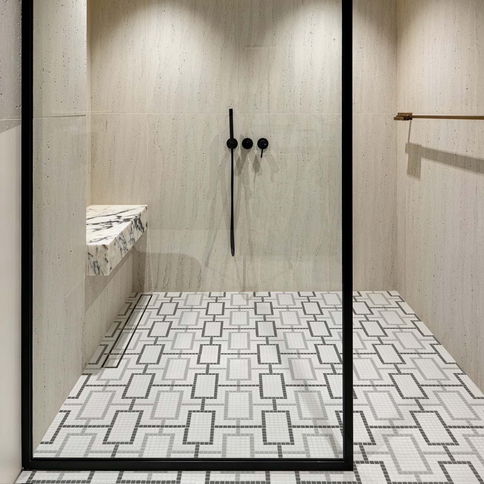 AVORA: Cardin Mosaic (9 1/8"×18 3/8"×1/4" | matte | rectified edge) (3)