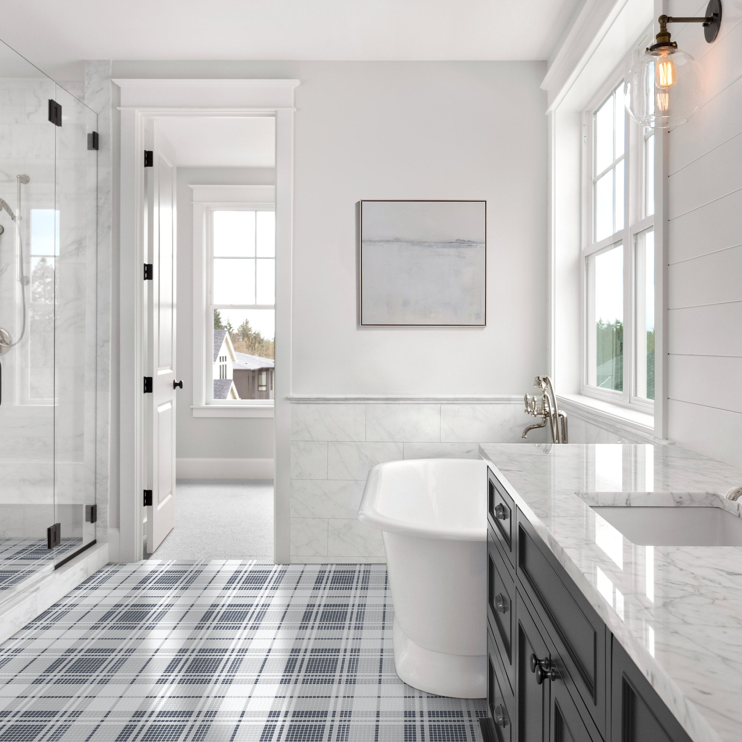 AVORA: Highland Mosaic (15"×15"×1/4" | matte | rectified edge)