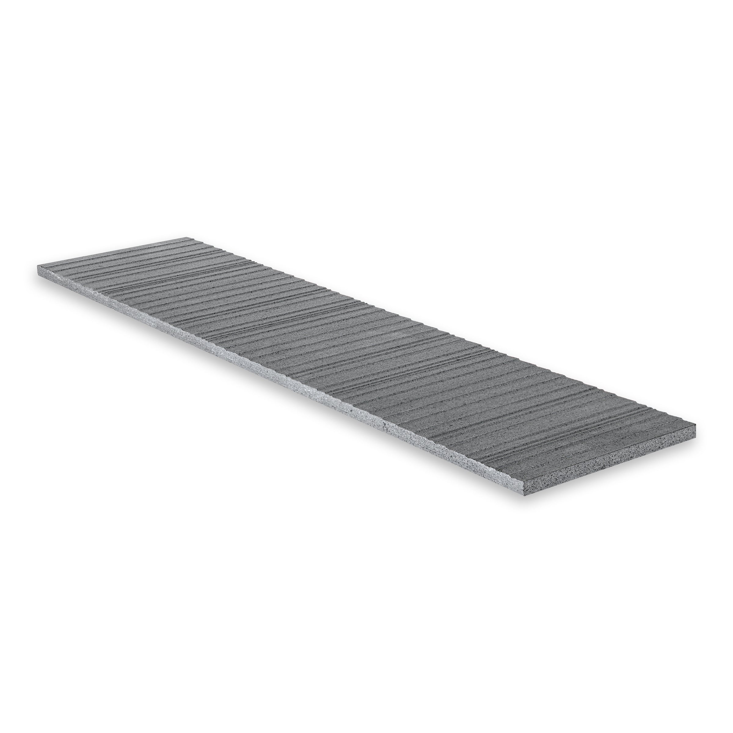 BLACK BASALT: Field Tile (6"×24"×3/8" | fence)