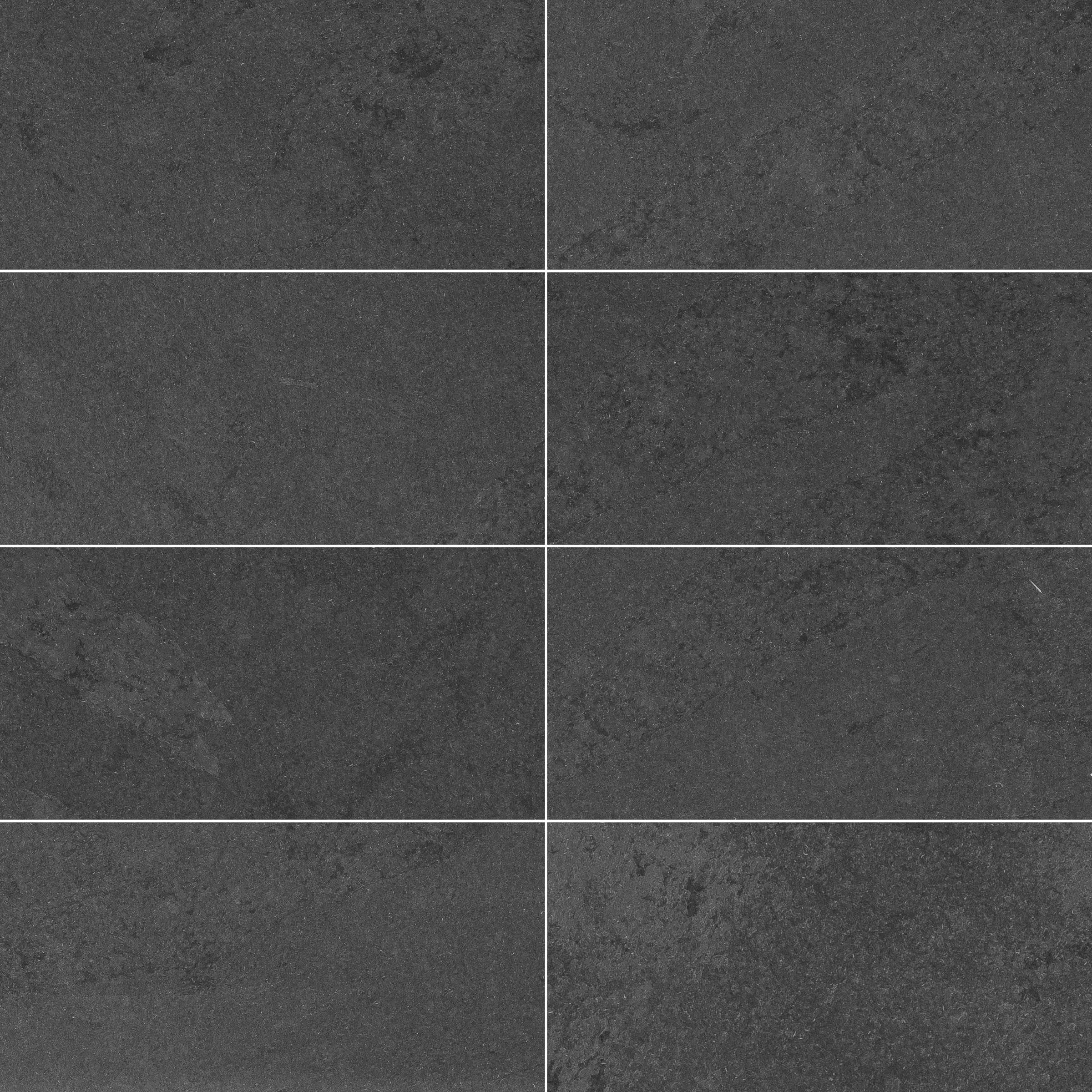 BRAZILIAN BLACK: Field Tile (12"×24"×5/16" | natural cleft)