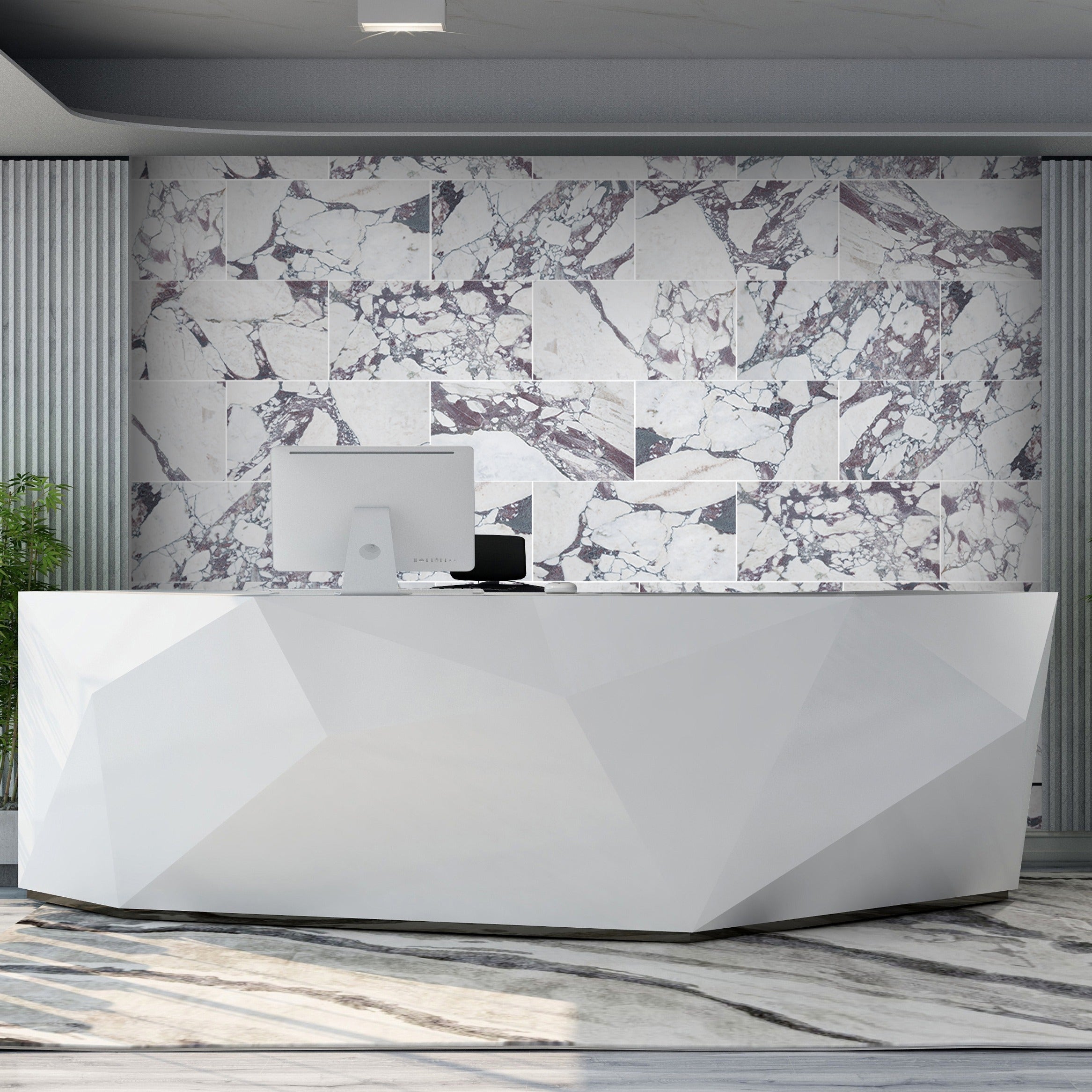 CALACATTA VIOLA: Field Tile (12"×12"×3/8" | honed)