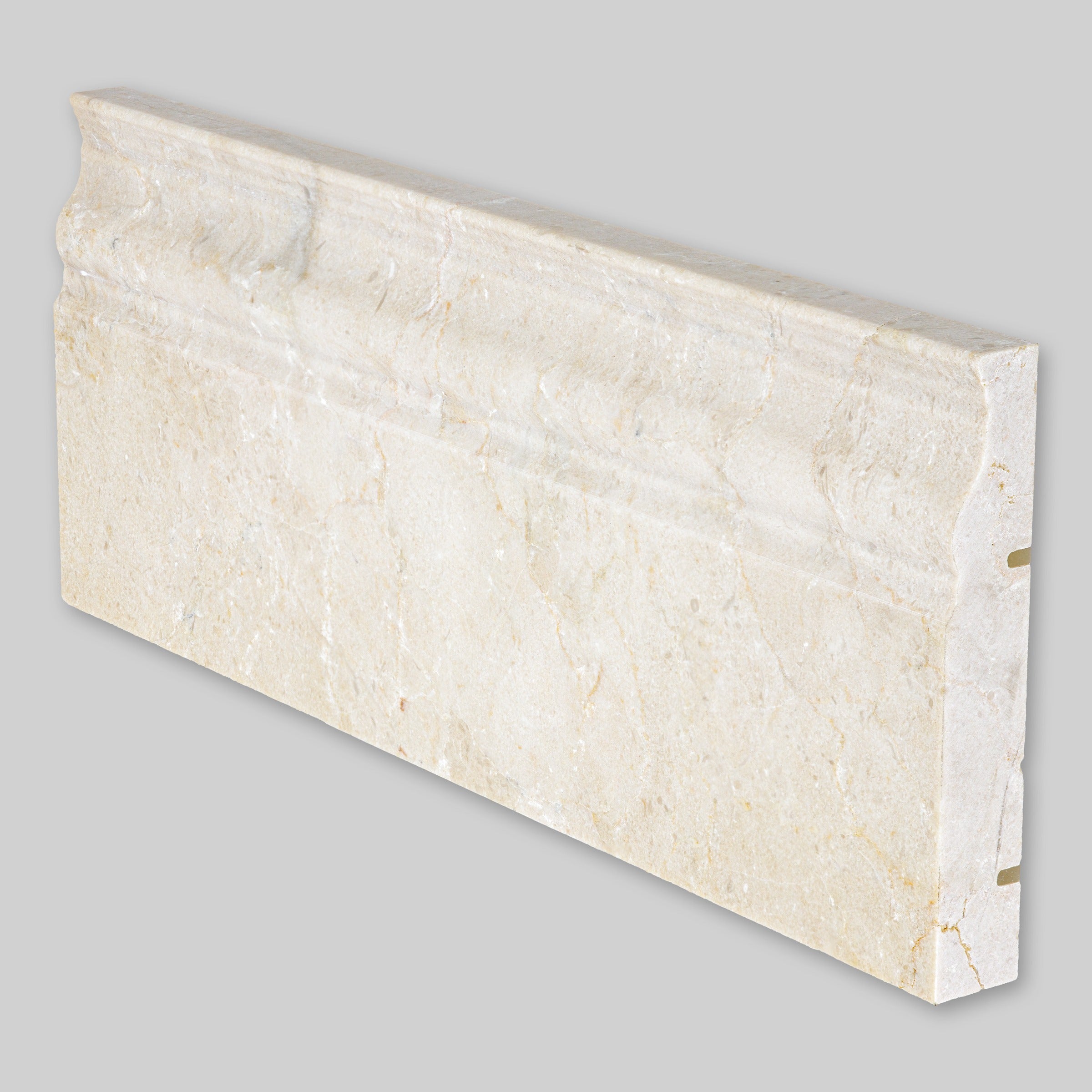 CREMA MARFIL: Trim (5"×12"×3/4" | honed)