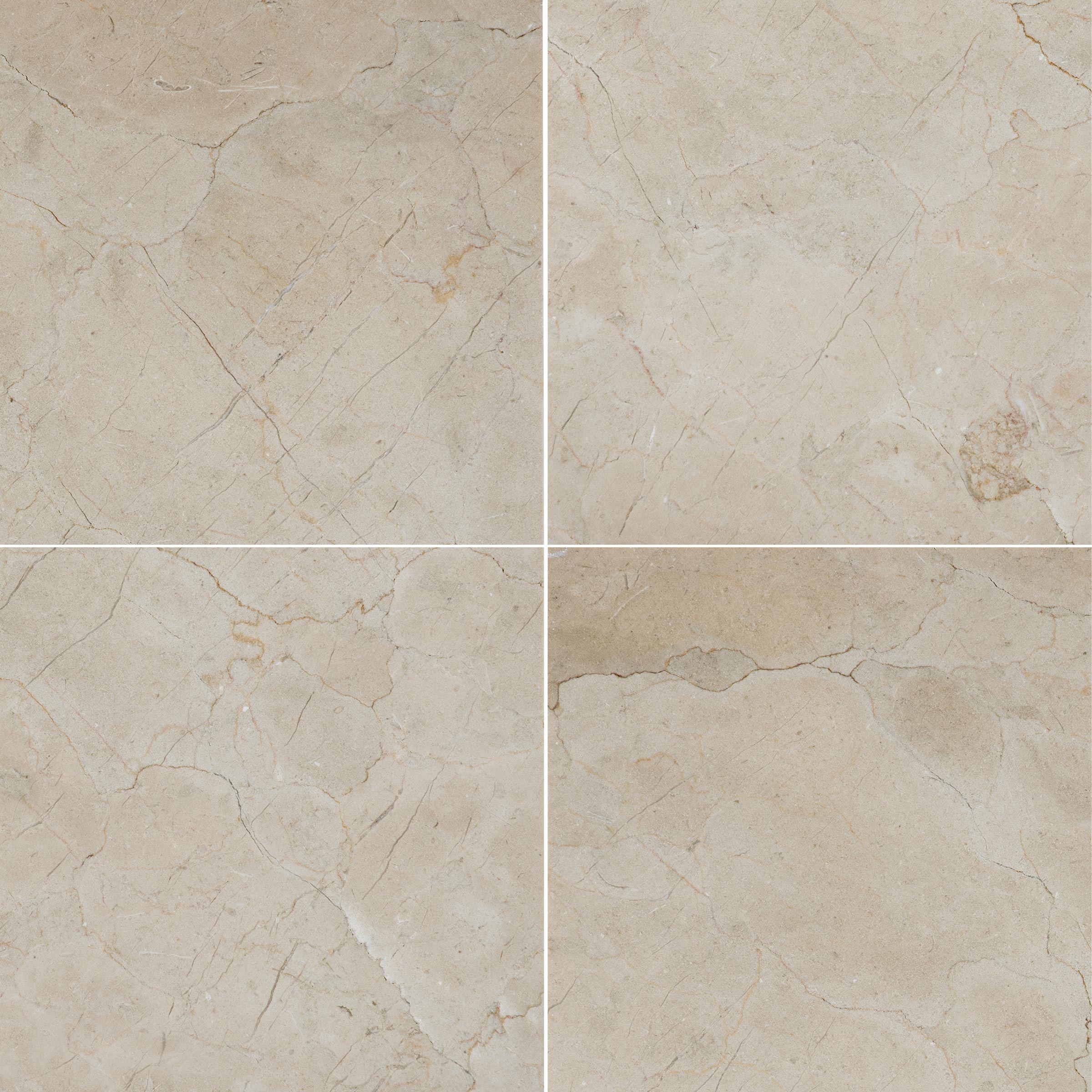 CREMA MARFIL CLASSIC: Field Tile (24"×24"×5/8" | polished)