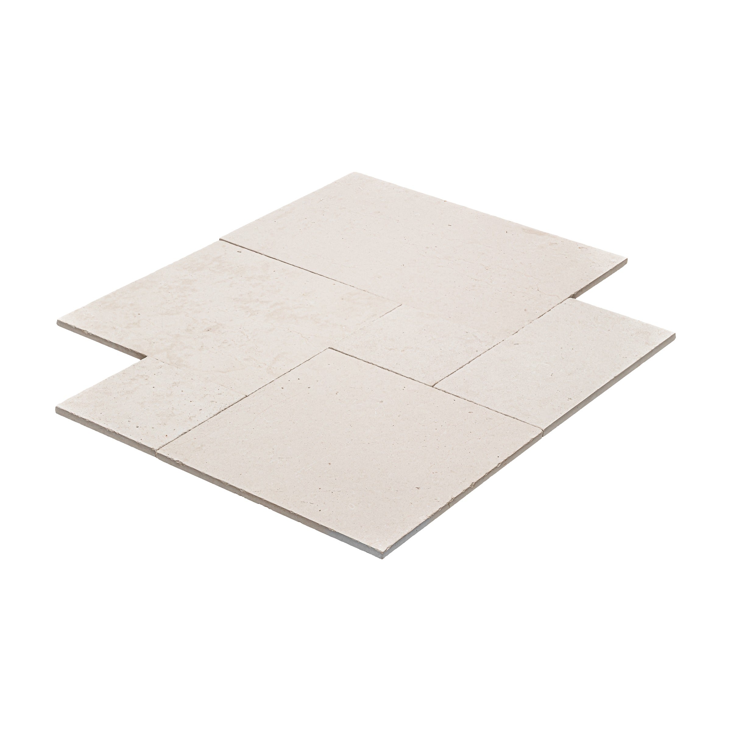 LINDOSO BLEND: Versailles Pattern Field Tile (16"×16"×5/8" | distressed)