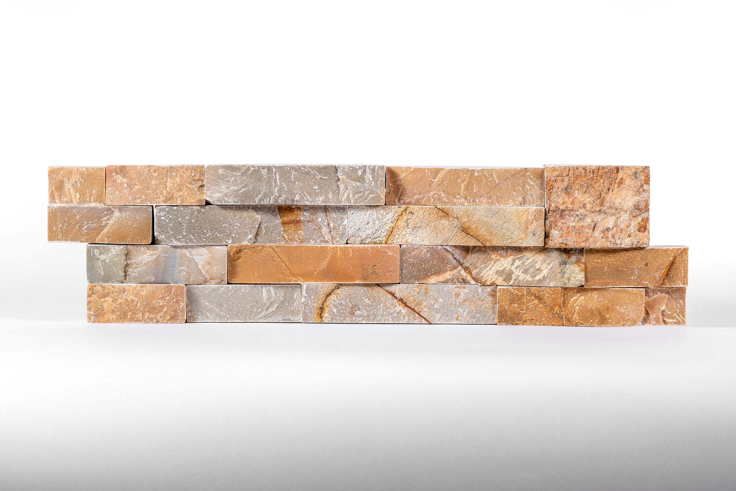 DESERT GOLD: Wall Veneer (6"×24"×3/4"–1 1/2" | natural cleft)