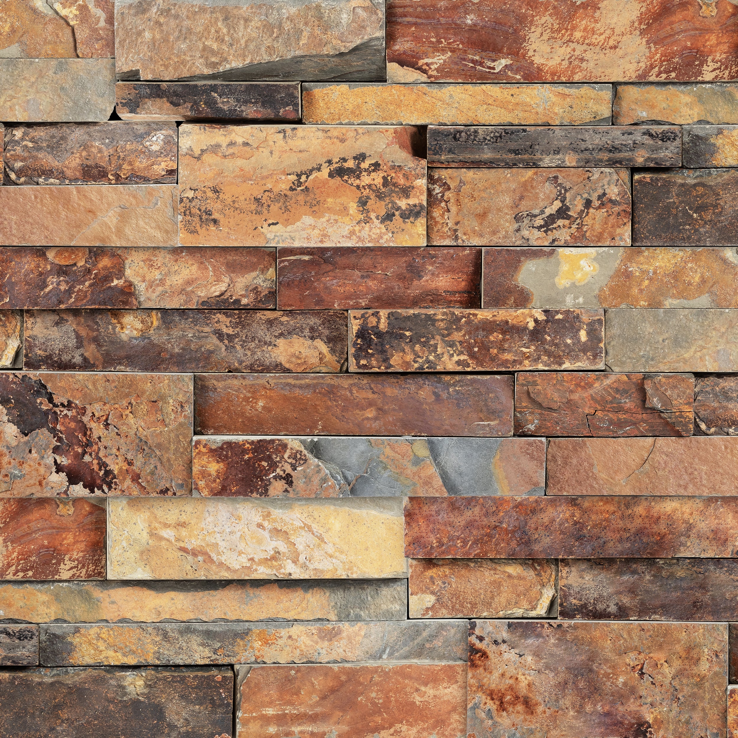 SUNSET MULTI COLOR: Wall Panels (6"×24"×3/8"–5/8" | dressed)