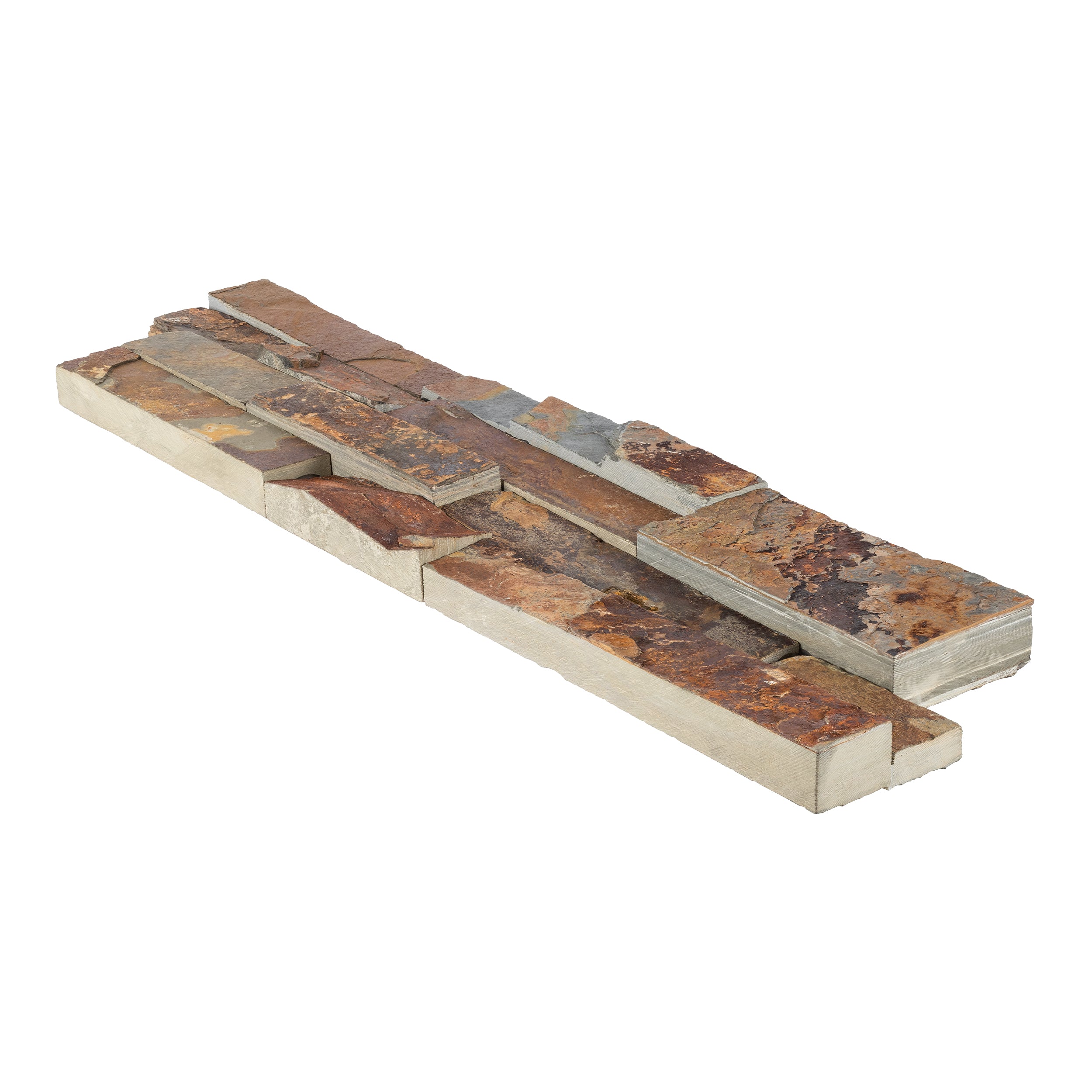 SUNSET MULTI COLOR: Wall Panels (6"×24"×3/8"–5/8" | dressed)