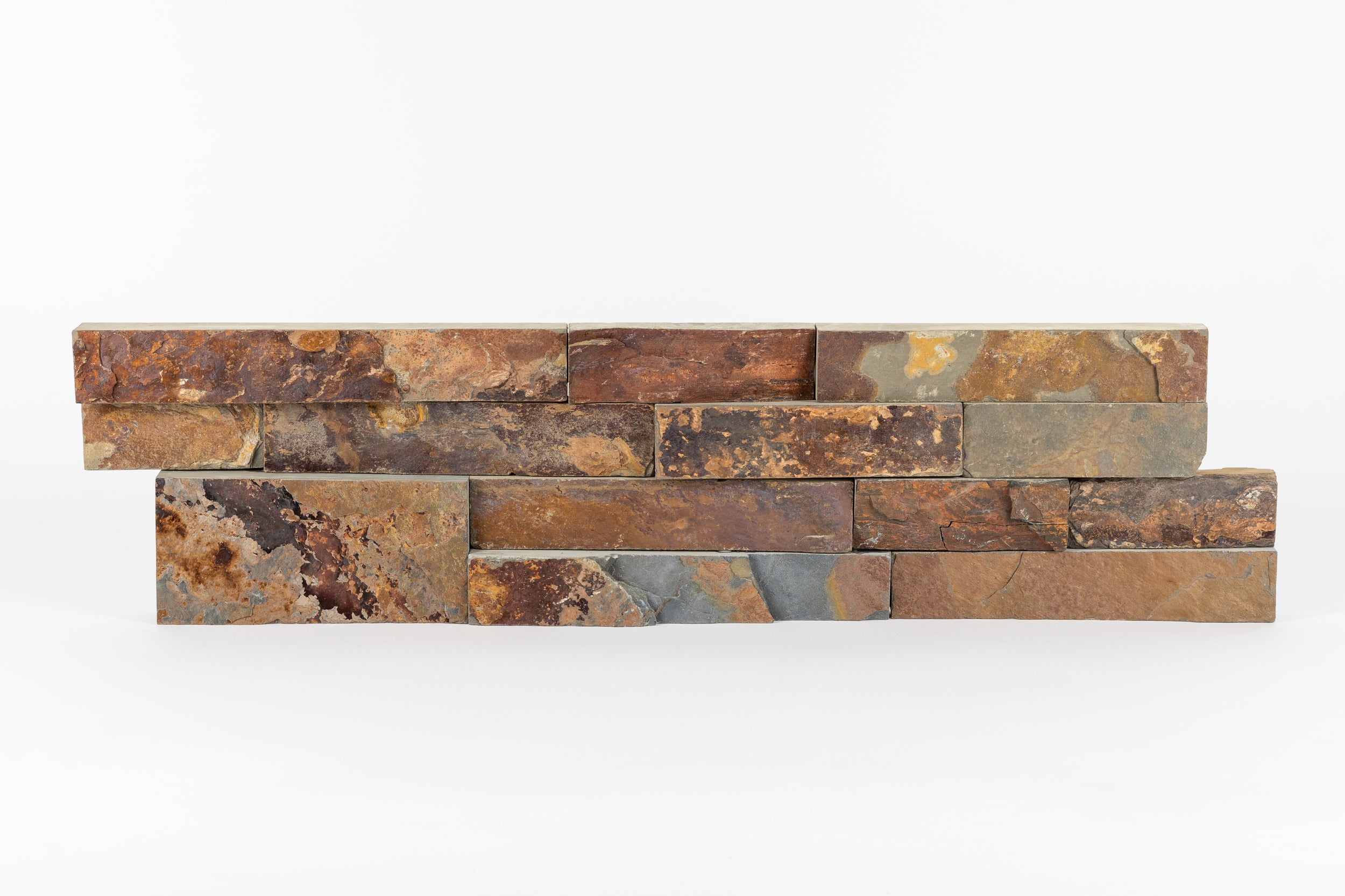 SUNSET MULTI COLOR: Wall Panels (6"×24"×3/8"–5/8" | dressed)
