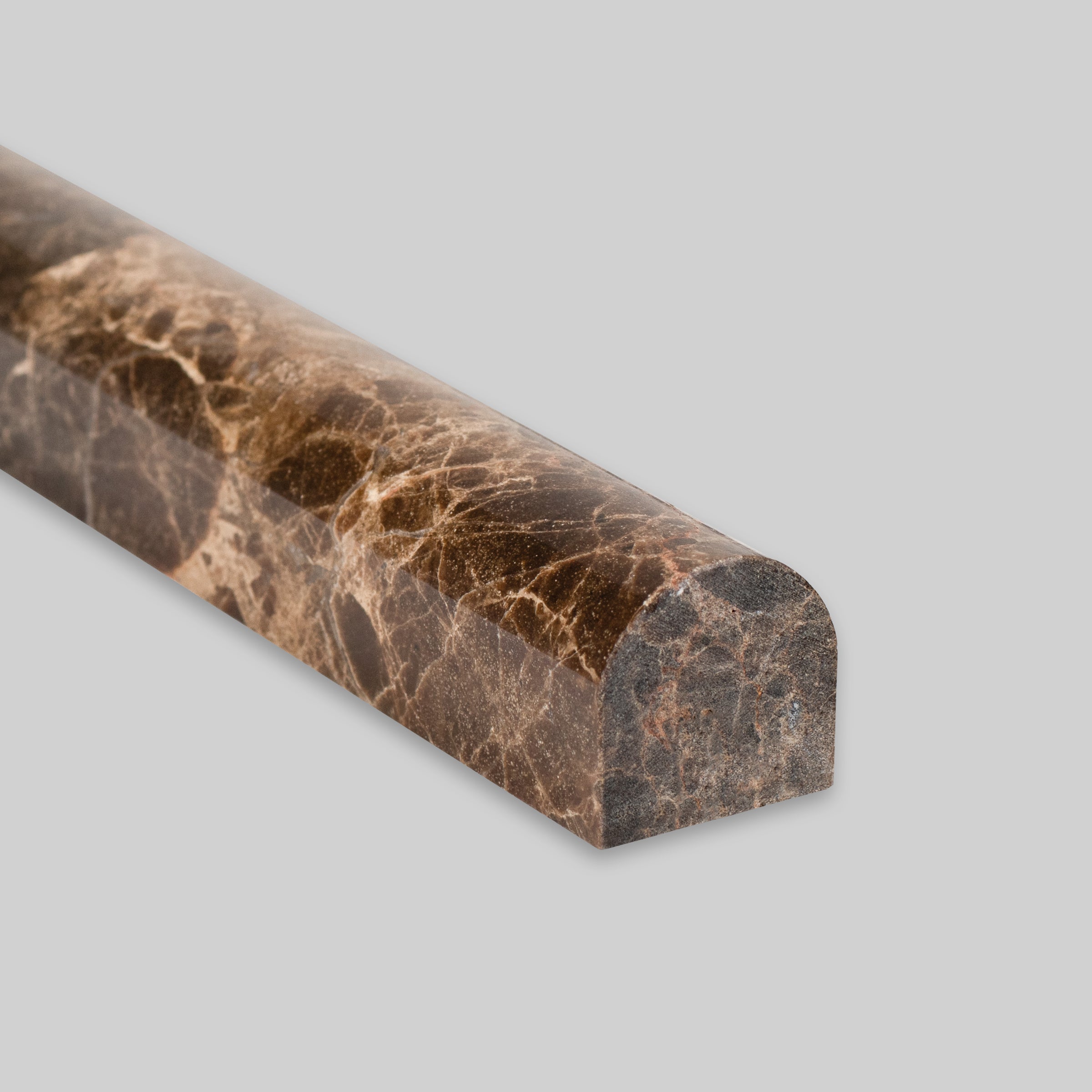 EMPERADOR DARK: Trim (3/4"×12"×3/4" | honed)